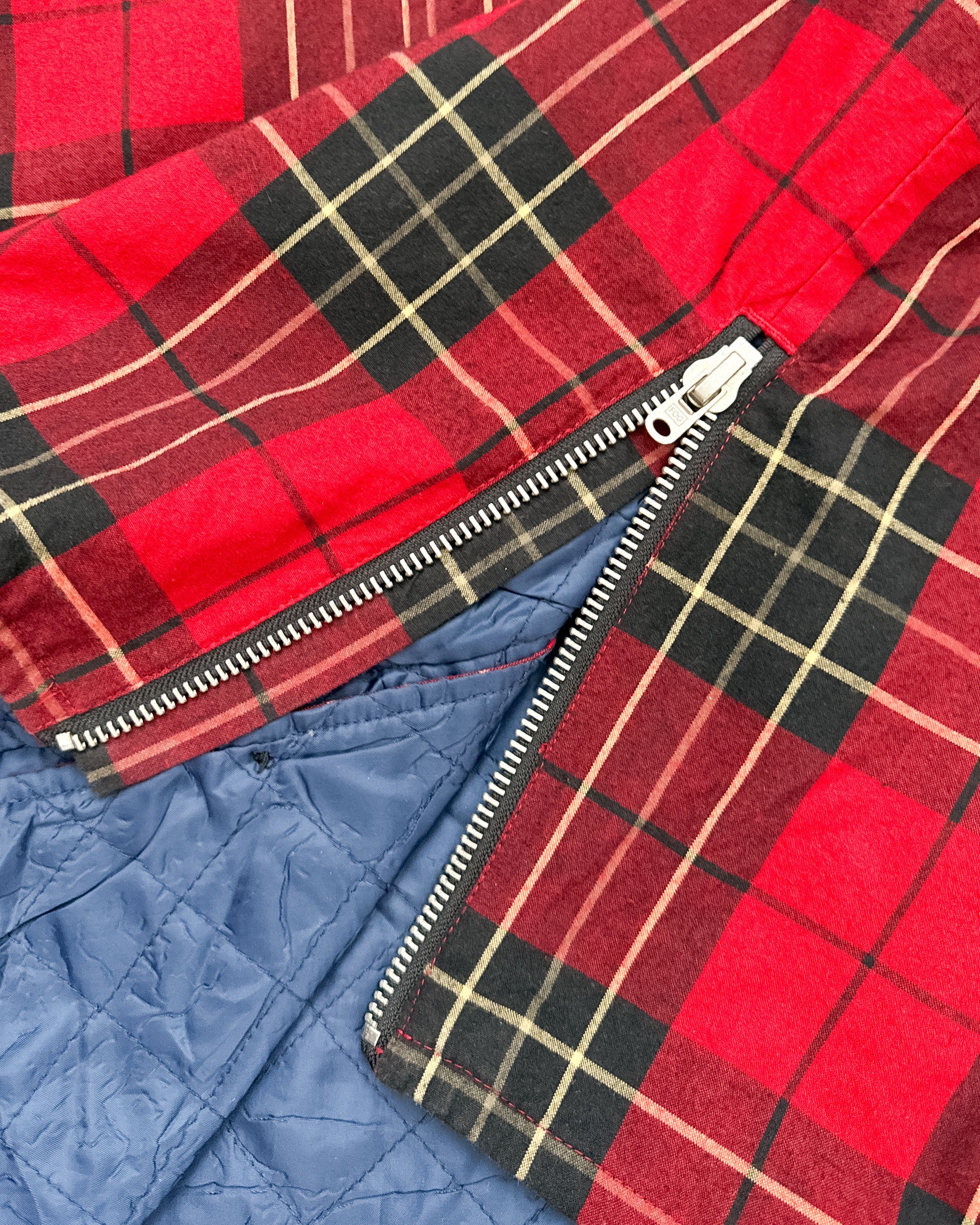 Fear of God Fear Of God Collection One Plaid Zipper Flannel Red Men's L Size US L / EU 52-54 / 3 - 4 Thumbnail