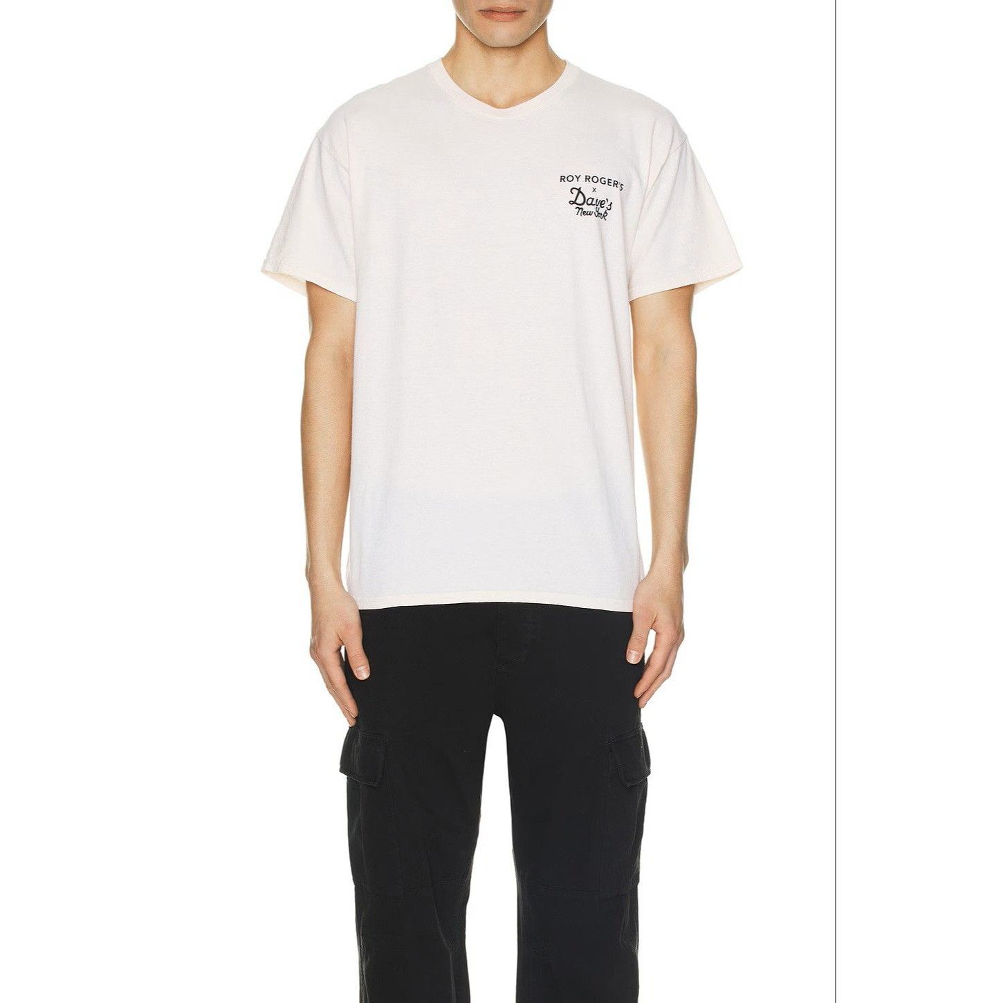 REVOLVE Roy Roger's x Dave's New York T-Shirt Army & Navy in Natural Size US M / EU 48-50 / 2 - 1 Thumbnail