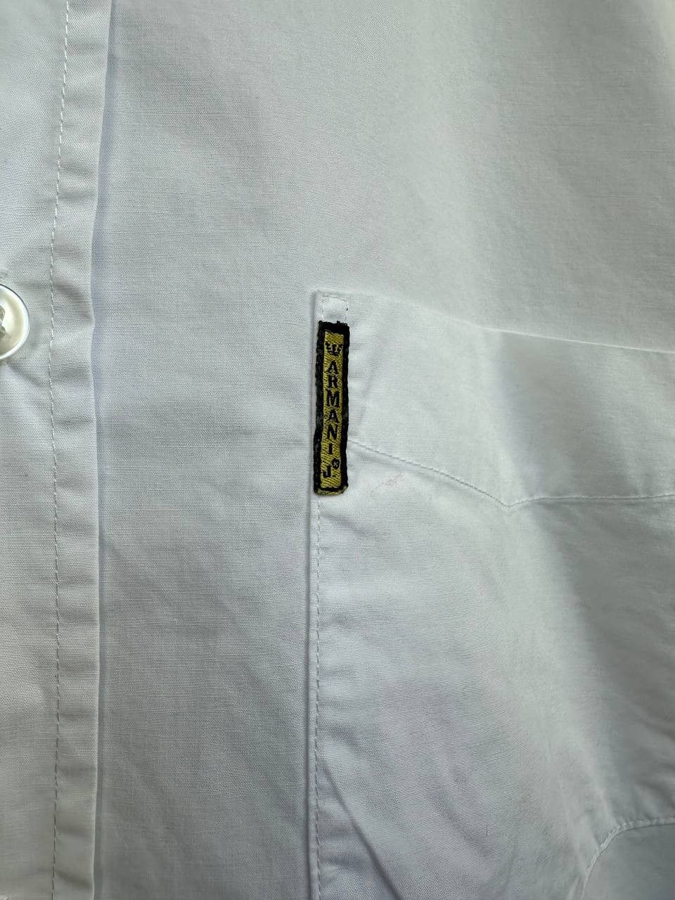 Armani Armani Jeans Classic Button-Down Oxford Shirt Timeless Size US XL / EU 56 / 4 - 10 Thumbnail