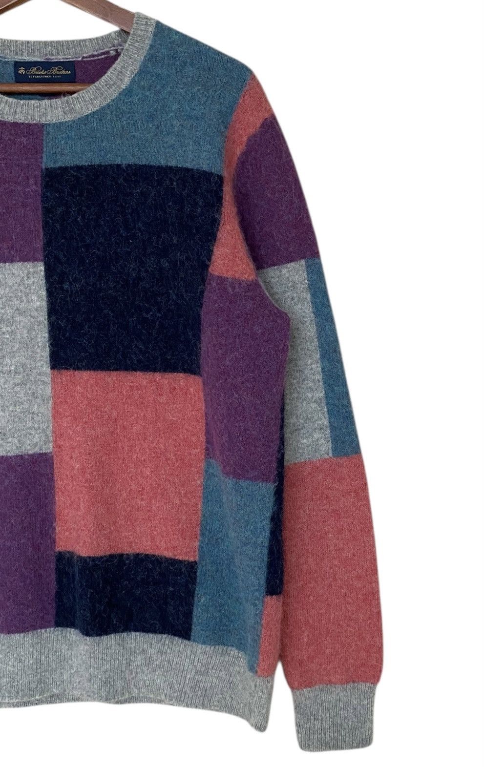 Brooks Brothers Vintage Brooks Brother Wool Sweater 1990s Size US L / EU 52-54 / 3 - 4 Thumbnail