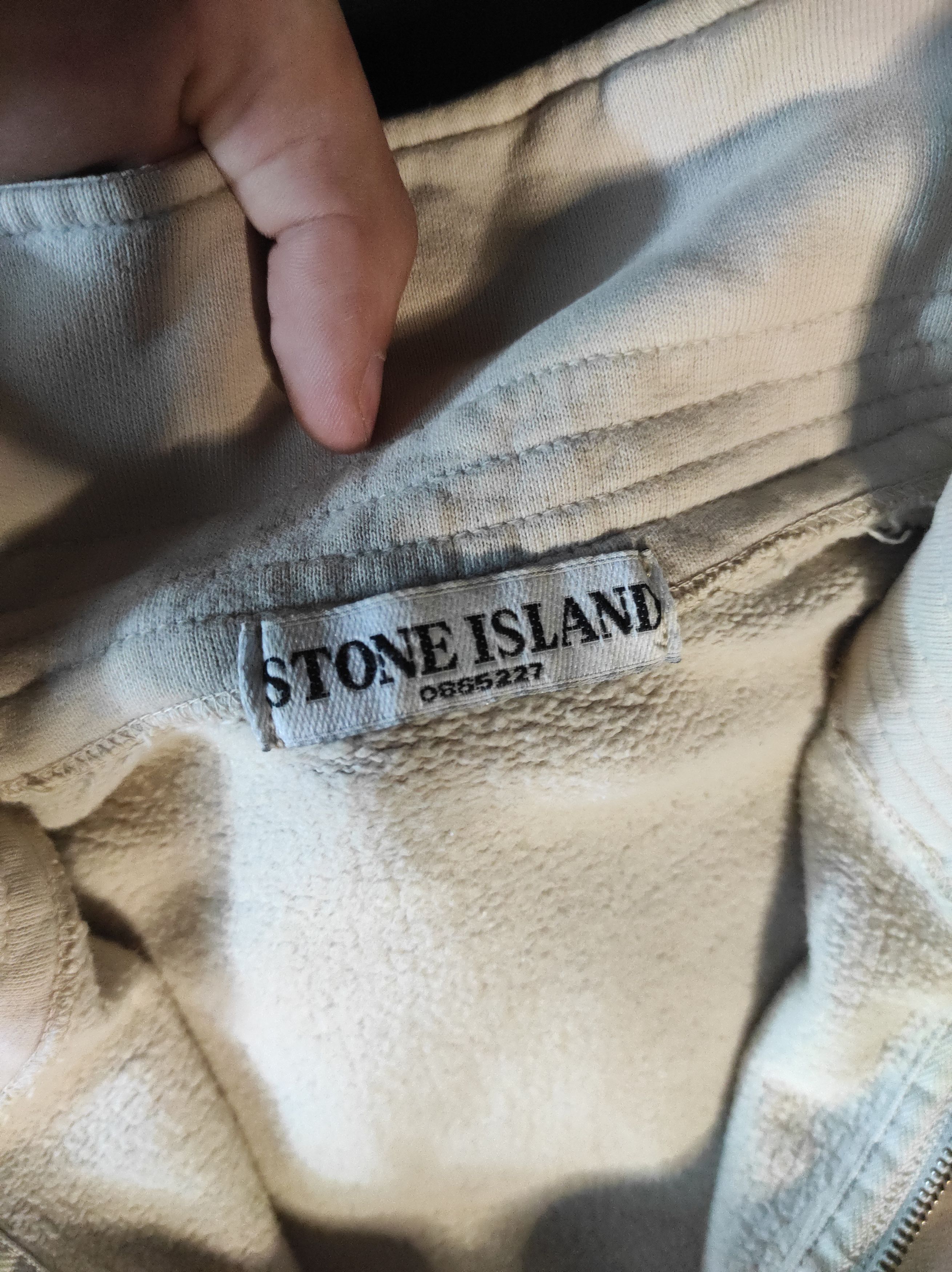 Stone Island **2006 Winter/Autumn Stone Islan 1/3 Zip Hoodie** Size US XL / EU 56 / 4 - 5 Thumbnail
