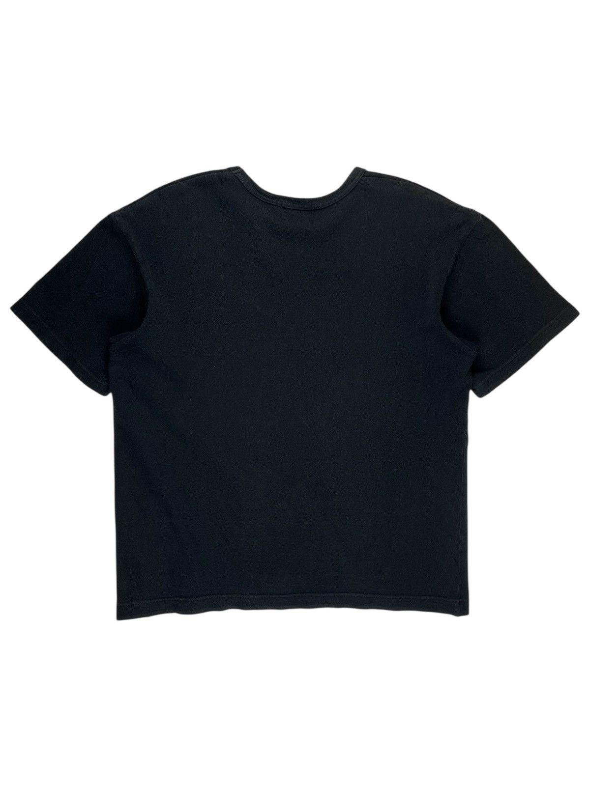 Comme des Garcons SS00 Comme Des Garcons Homme Green Chest Logo Tshirt Size US M / EU 48-50 / 2 - 2 Thumbnail