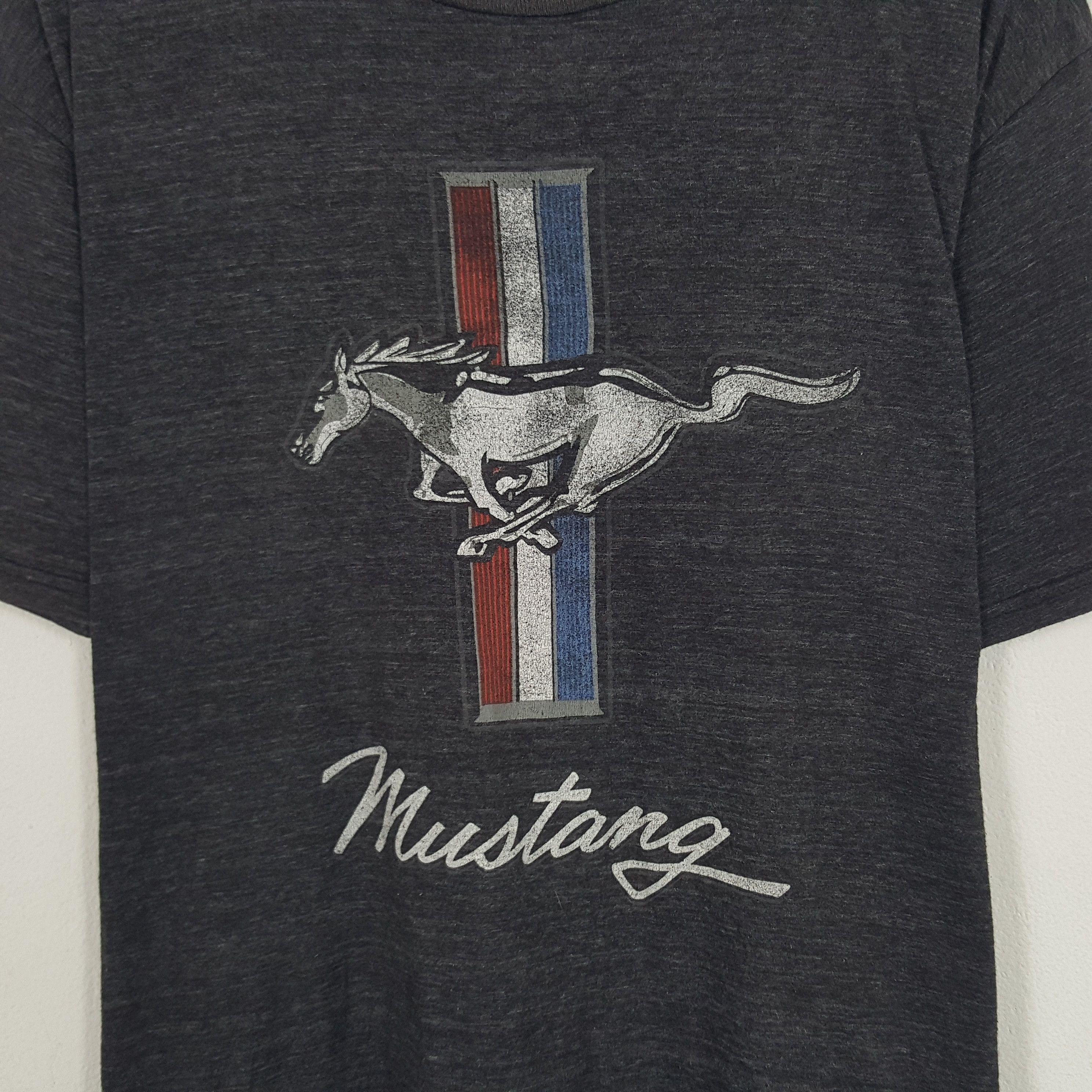 Ford × Mustang × Vintage Vintage Ford Mustang Tshirt Size US XL / EU 56 / 4 - 2 Thumbnail