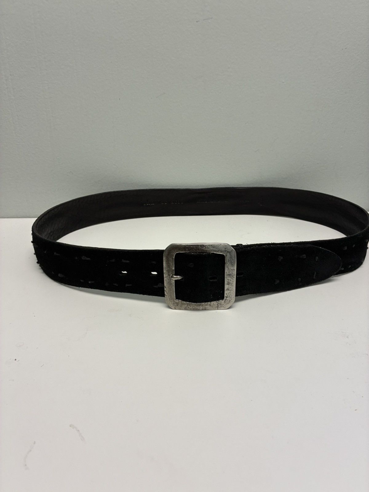 John Varvatos Suede Knot Belt 36 Size 36 - 5 Thumbnail