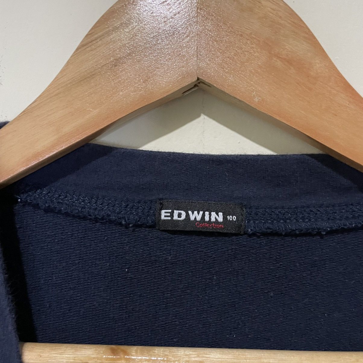 Edwin Edwin Undefeated Script Cardigan navy blue Size US S / EU 44-46 / 1 - 3 Thumbnail