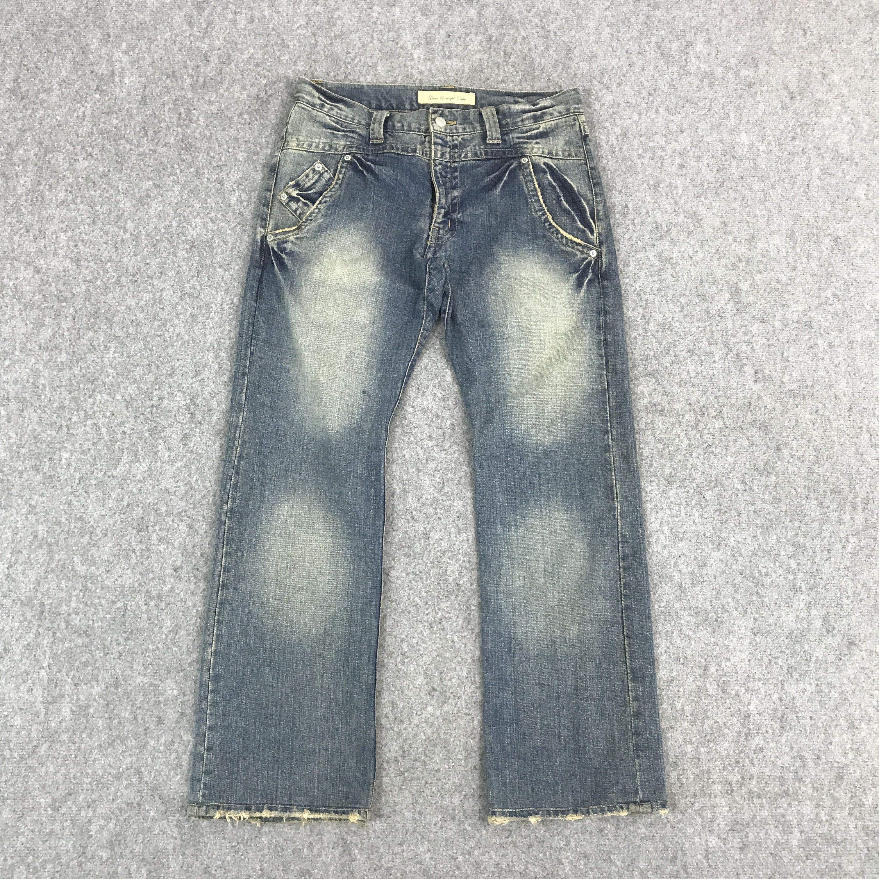 Japanese Brand BAGGY DENIM DEUSE JAPAN STYLE JEANS PANTS Size US 32 / EU 48 - 1 Thumbnail