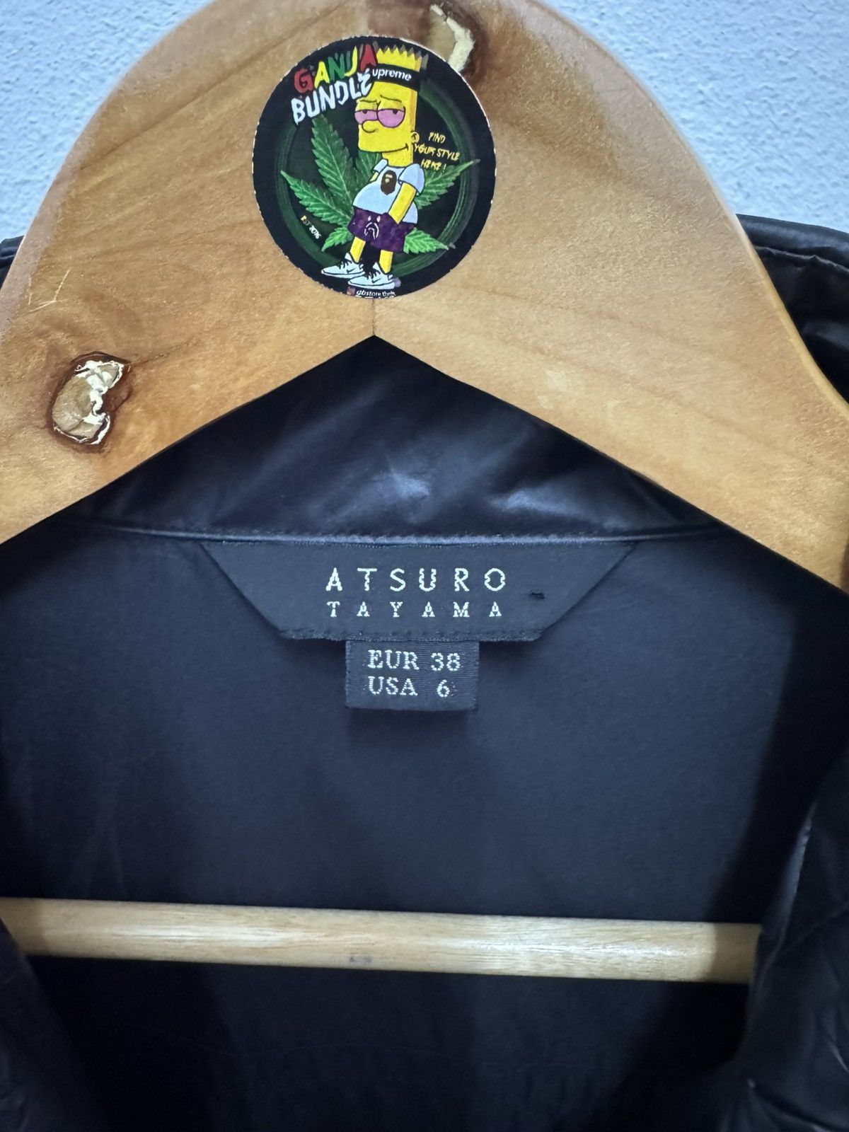 ATSURO TAYAMA A/T Yohji Yamamoto Rains Curve Long Jacket Size XS / US 0-2 / IT 36-38 - 6 Thumbnail