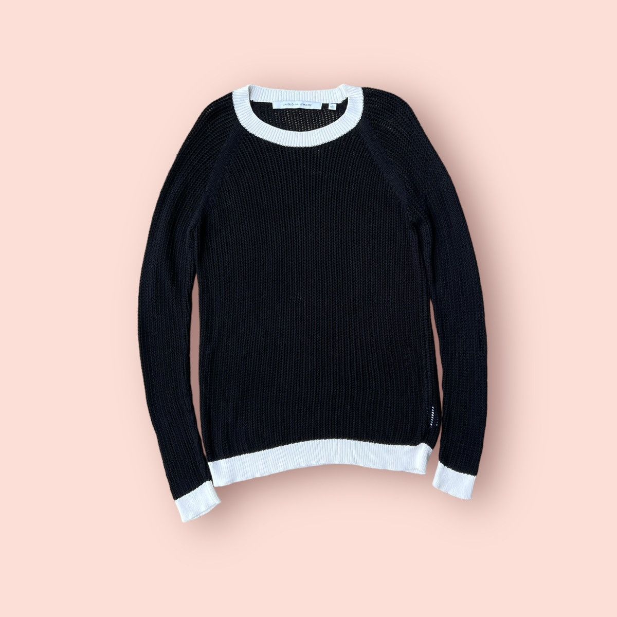 Christophe Lemaire × Lemaire × Uniqlo RARE UNIQLO X LEMAIRE PULLOVER LS MESH KNITWEAR SWEATER Size US L / EU 52-54 / 3 - 3 Thumbnail