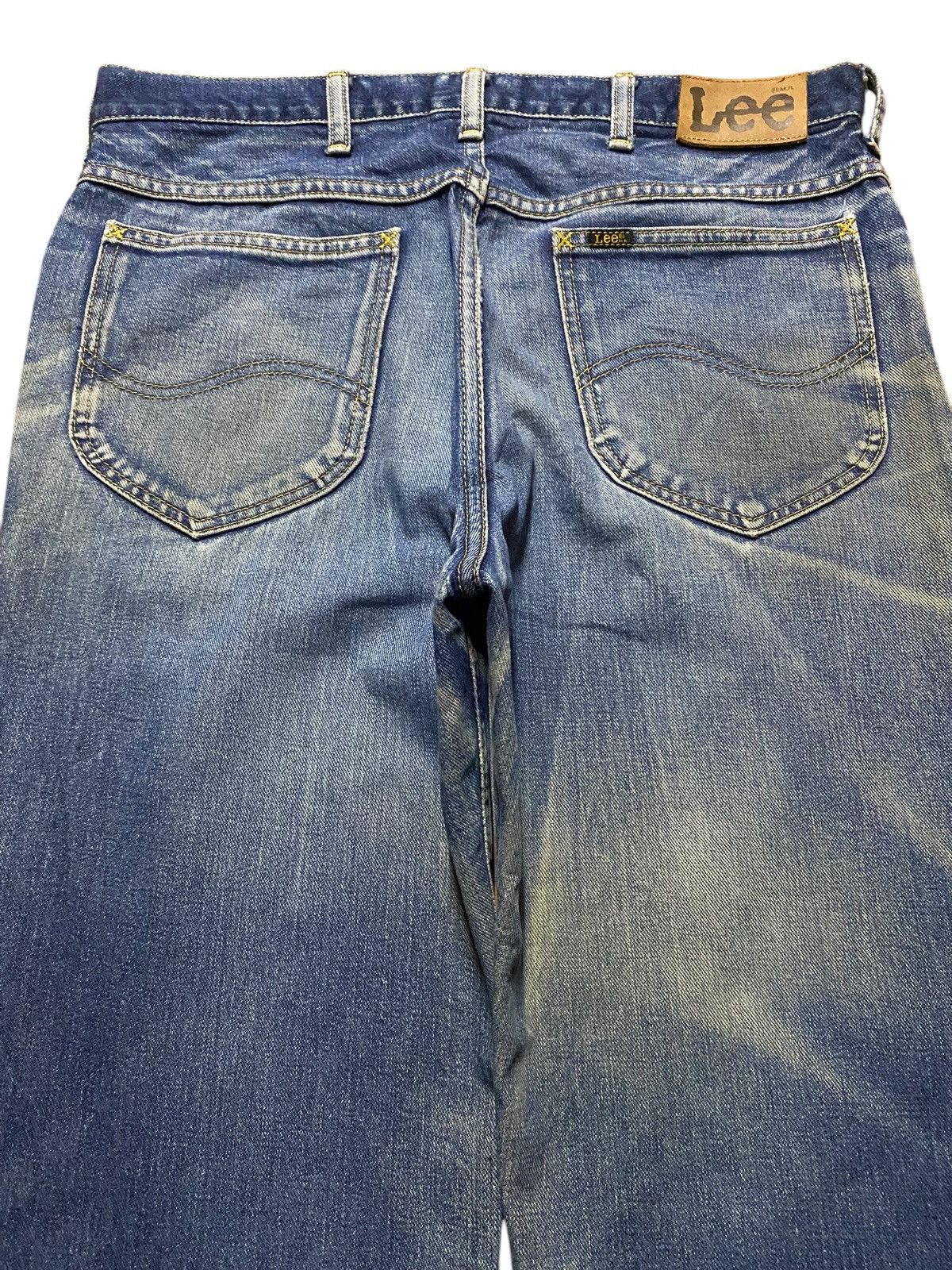 Lee × Vivienne Westwood Japan Vintage Lee Riders Mud Wash Distressed Loose Jeans Size US 33 - 4 Thumbnail