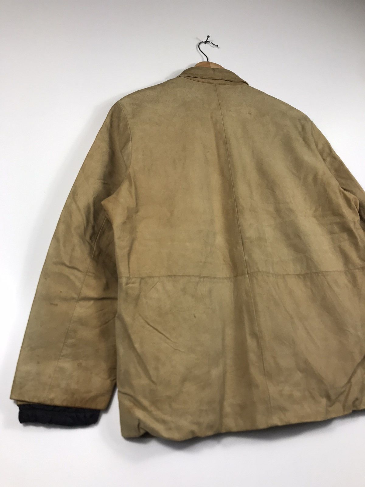 Japanese Brand × Vintage ⚡️Vintage D’Urban Leather Button Shirt Jacket Size US L / EU 52-54 / 3 - 13 Thumbnail