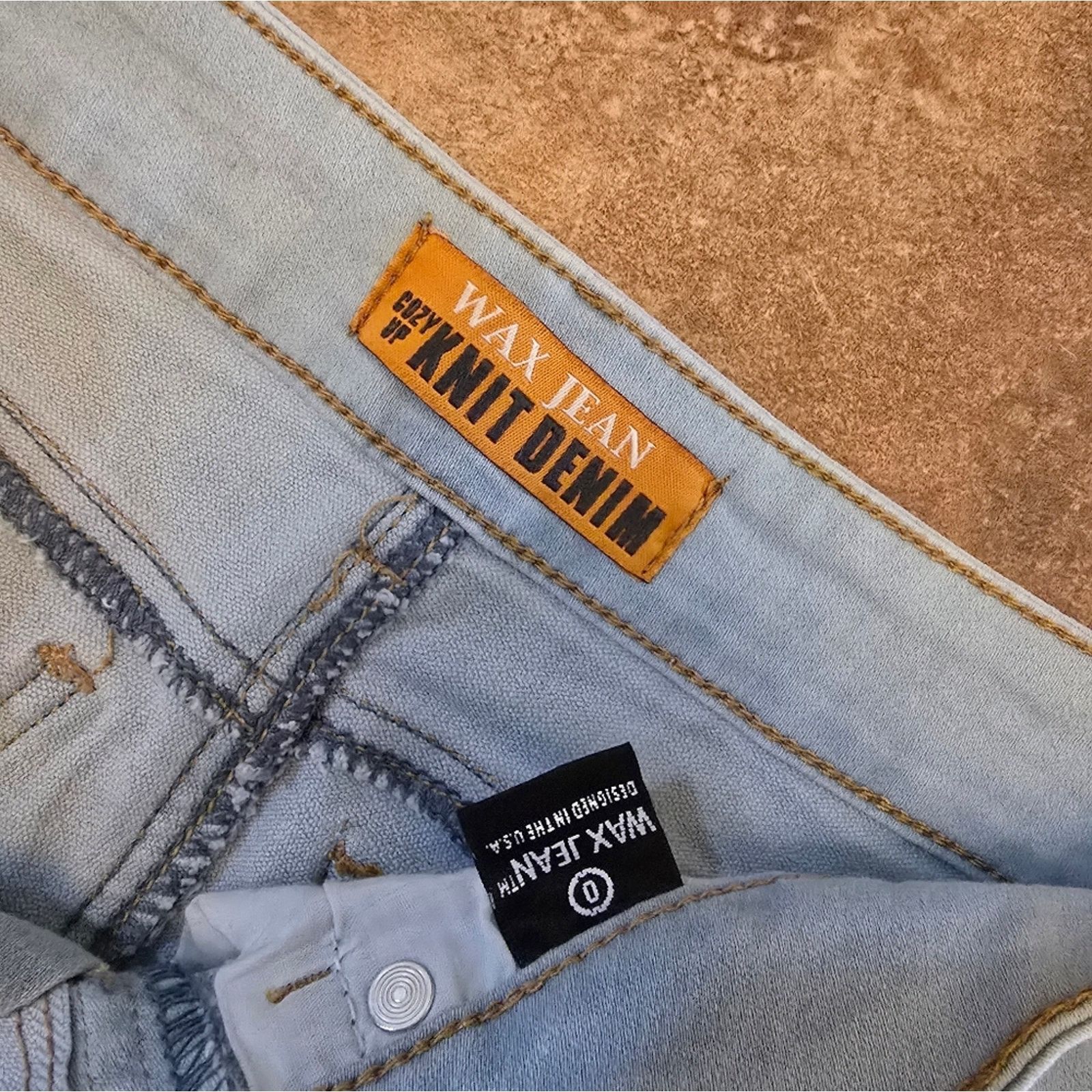 Other Light Denim | WAX JEAN | Distressed Skinny Jean Size 25" / US 0 / IT 36 - 3 Thumbnail