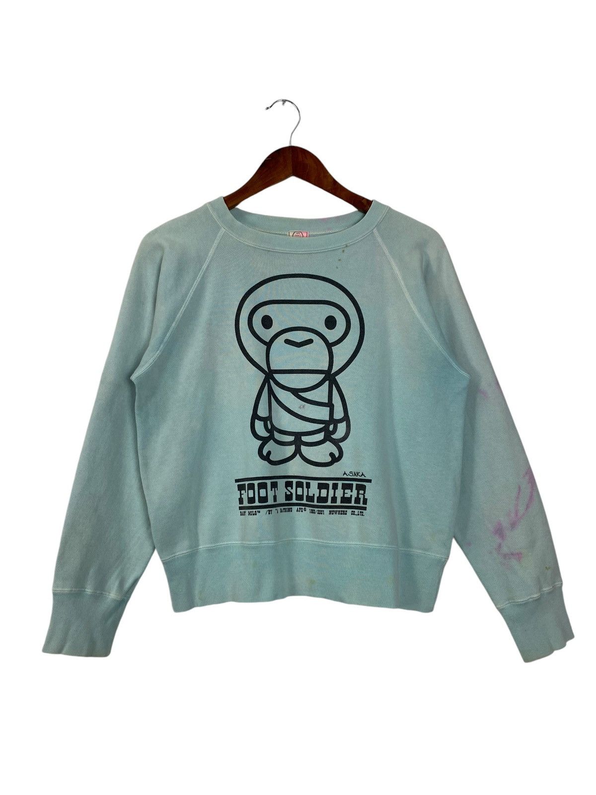 Bape Vintage 90s Bape Sweatshirt Size US XS / EU 42 / 0 - 1 Thumbnail