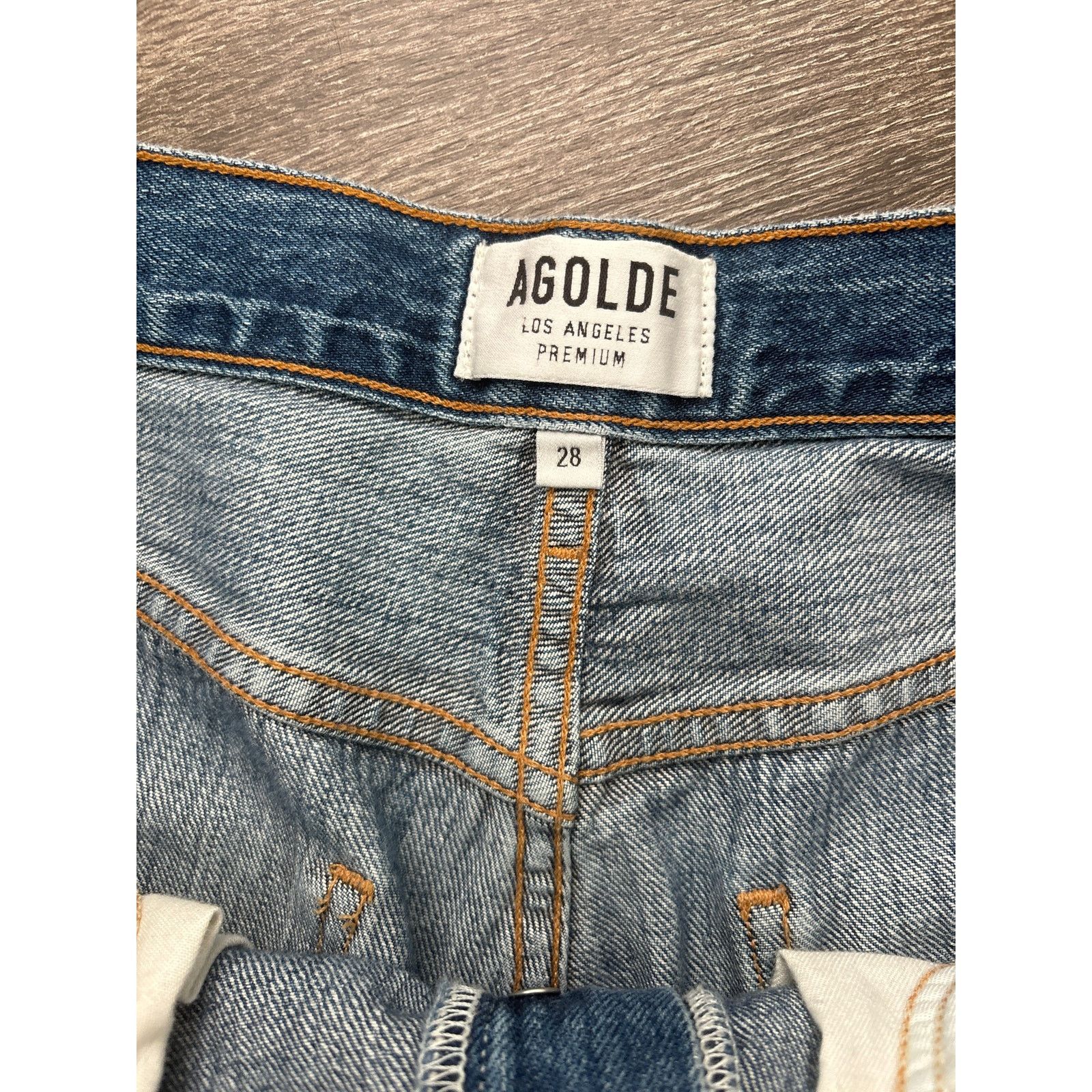 Agolde Agolde Jamie High Rise Classic Buttonfly Jeans Size 28 Size 28" / US 6 / IT 42 - 5 Thumbnail