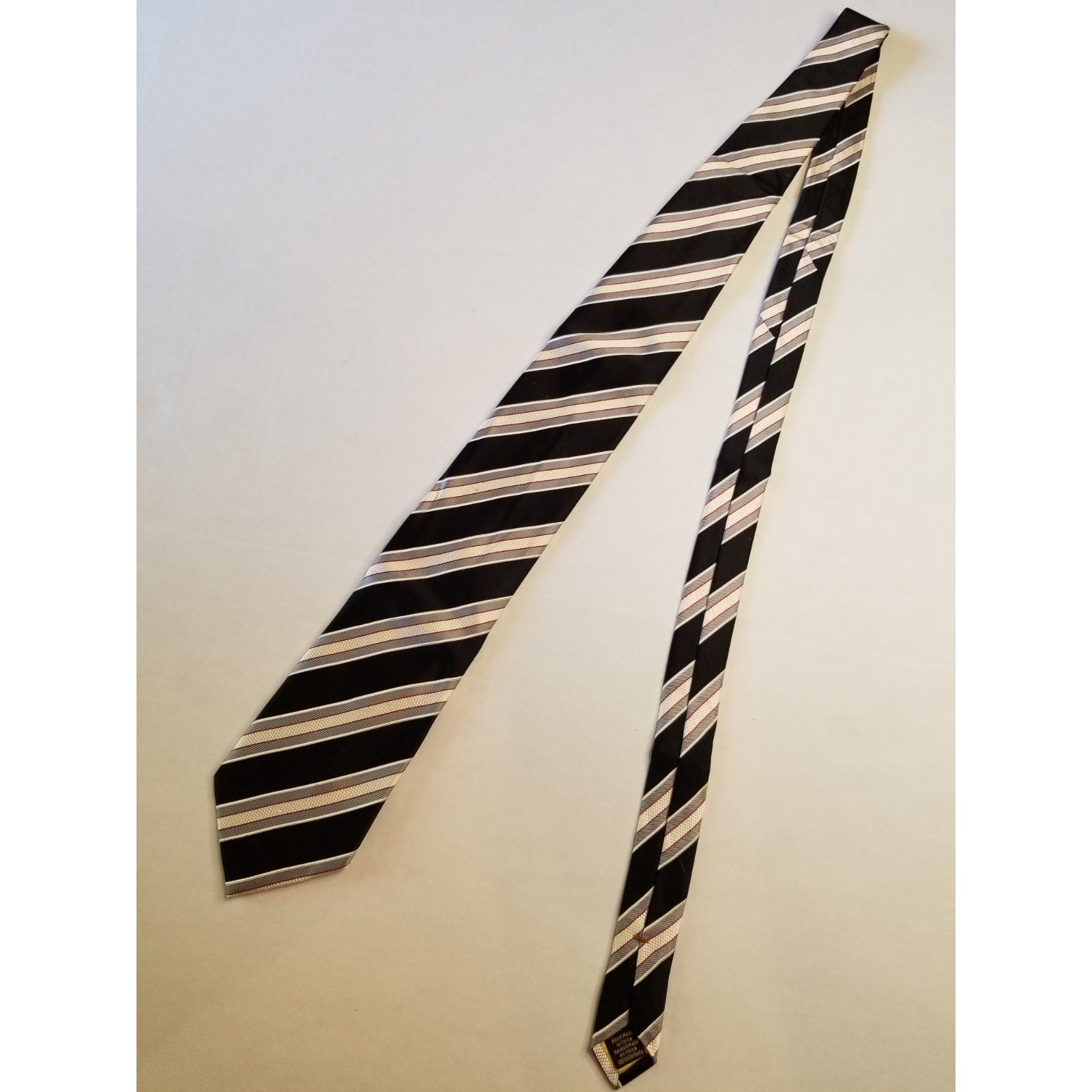 Donald Trump Donald J Trump Signature Collection Neck Tie Diagonal Stripe Size ONE SIZE - 3 Thumbnail