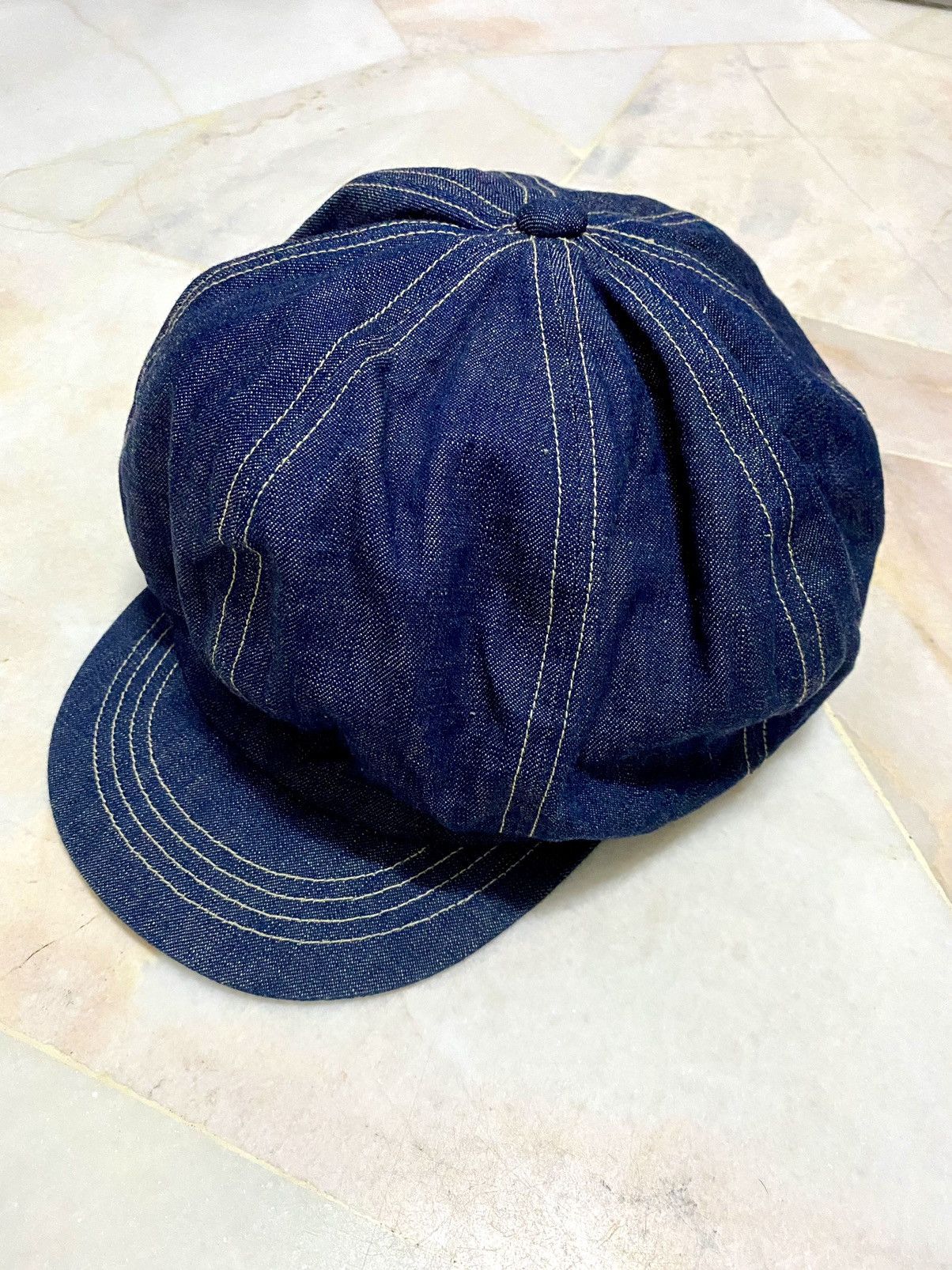 Neighborhood Neighborhood Blue denim newboys cap Size ONE SIZE - 1 Thumbnail