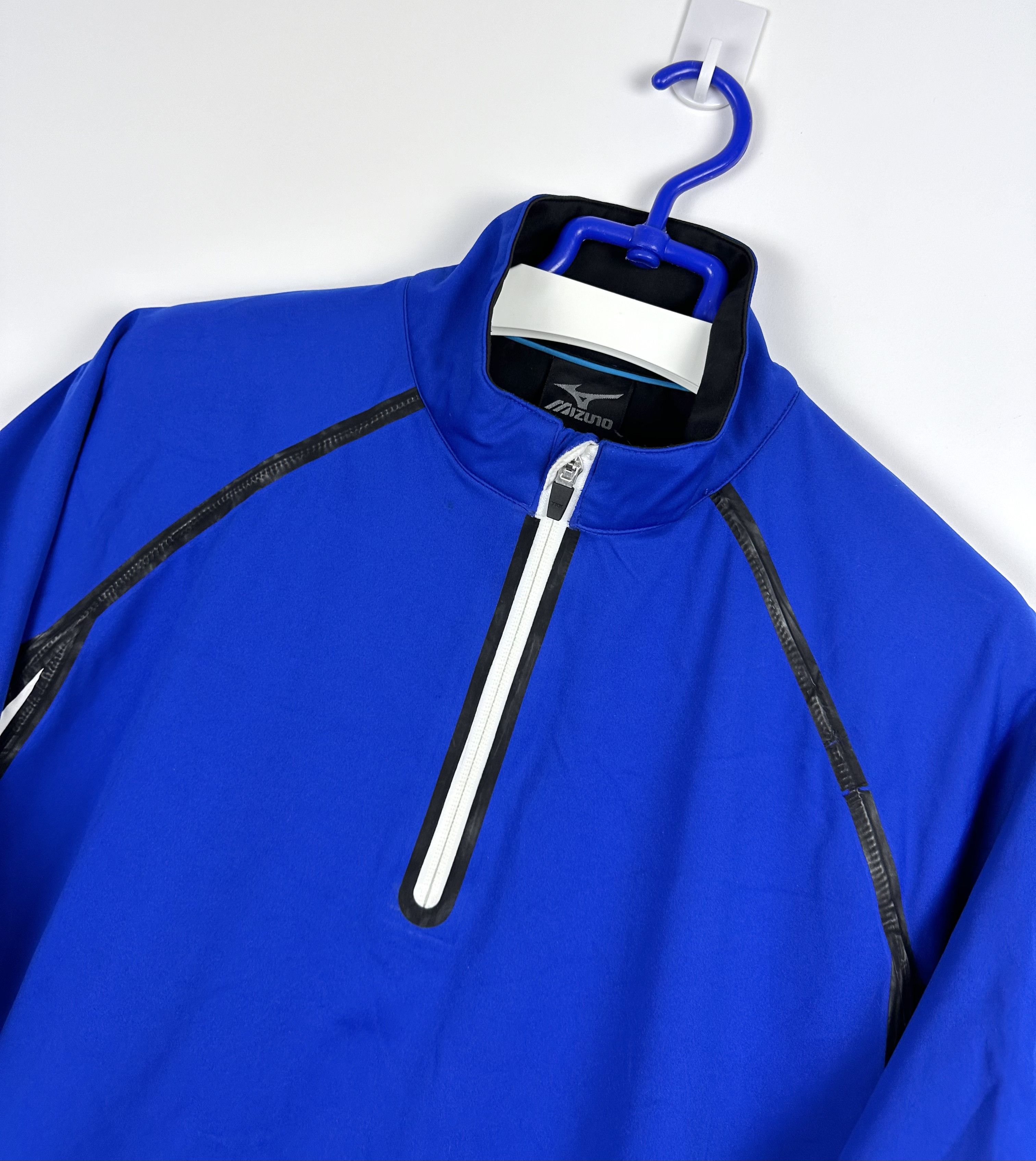 Mizuno Sports t-shirt Mizuno male blue vintage Size US XL / EU 56 / 4 - 2 Thumbnail