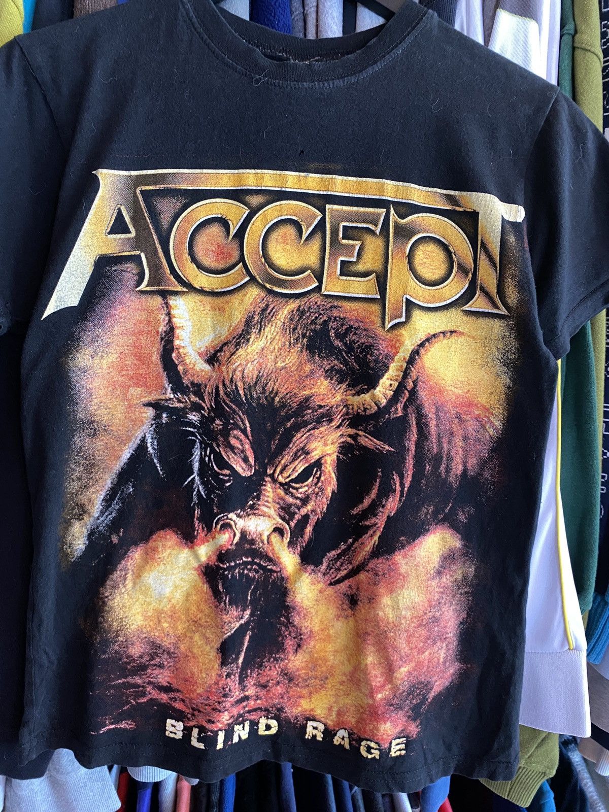 Band Tees VINTAGE ACCEPT BAND T-SHIRT Y2k Size US S / EU 44-46 / 1 - 2 Thumbnail