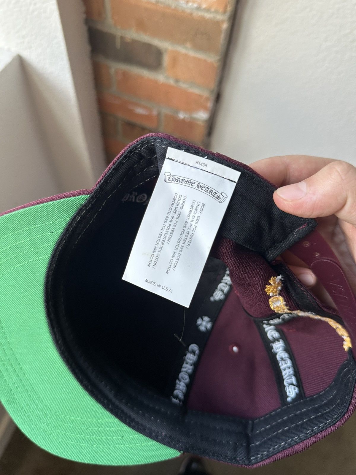 Chrome Hearts CHROME HEARTS BASEBALL HAT Size ONE SIZE - 3 Thumbnail