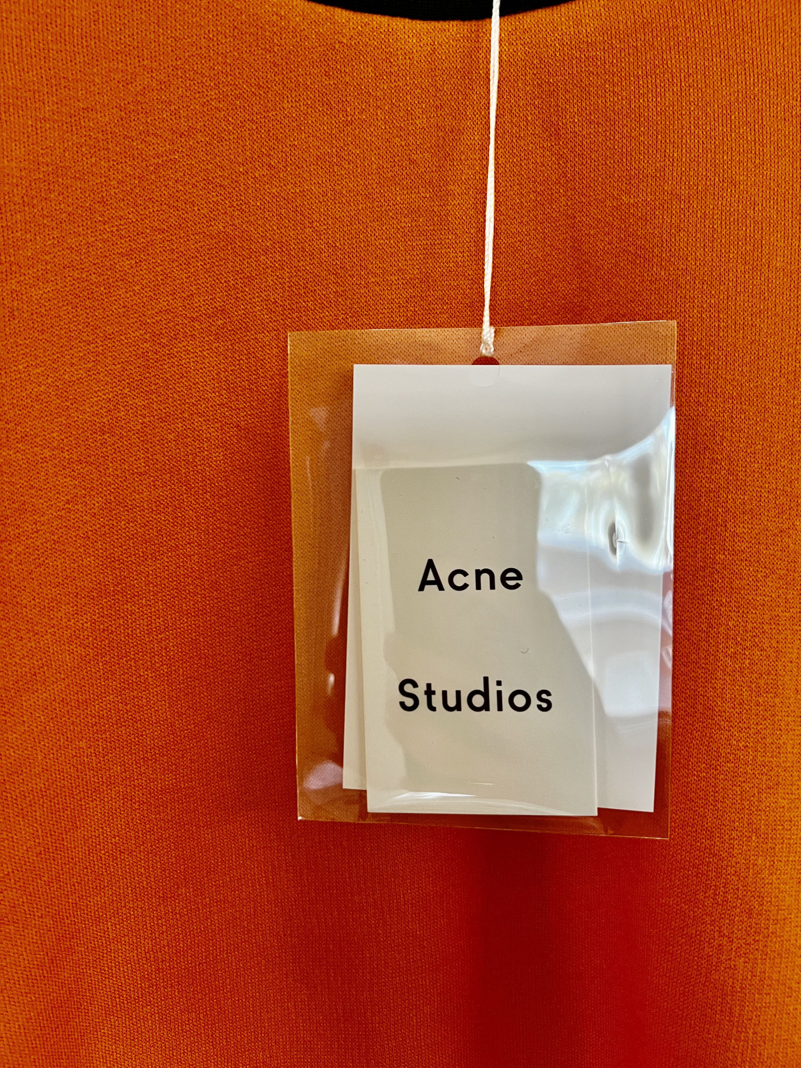 Acne Studios Acne Studios Orange Sweatshirt Jacquard Size US S / EU 44-46 / 1 - 5 Thumbnail
