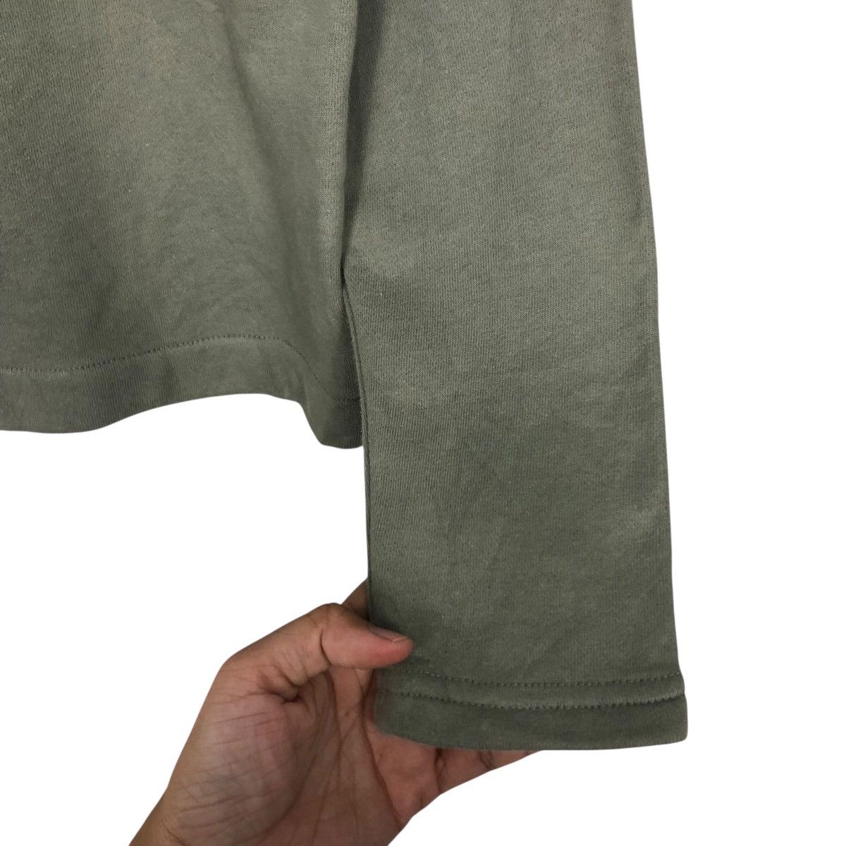 Japanese Brand 📌Rich Green Olive Vintage Cardigan Omnes Issey Miyake Size US M / EU 48-50 / 2 - 16 Thumbnail