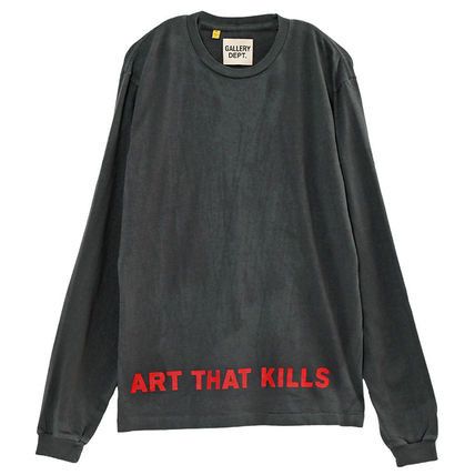 Gallery Dept. o1gr1nt0426 Anarchy Ls T-Shirt in Black Size US S / EU 44-46 / 1 - 1 Thumbnail