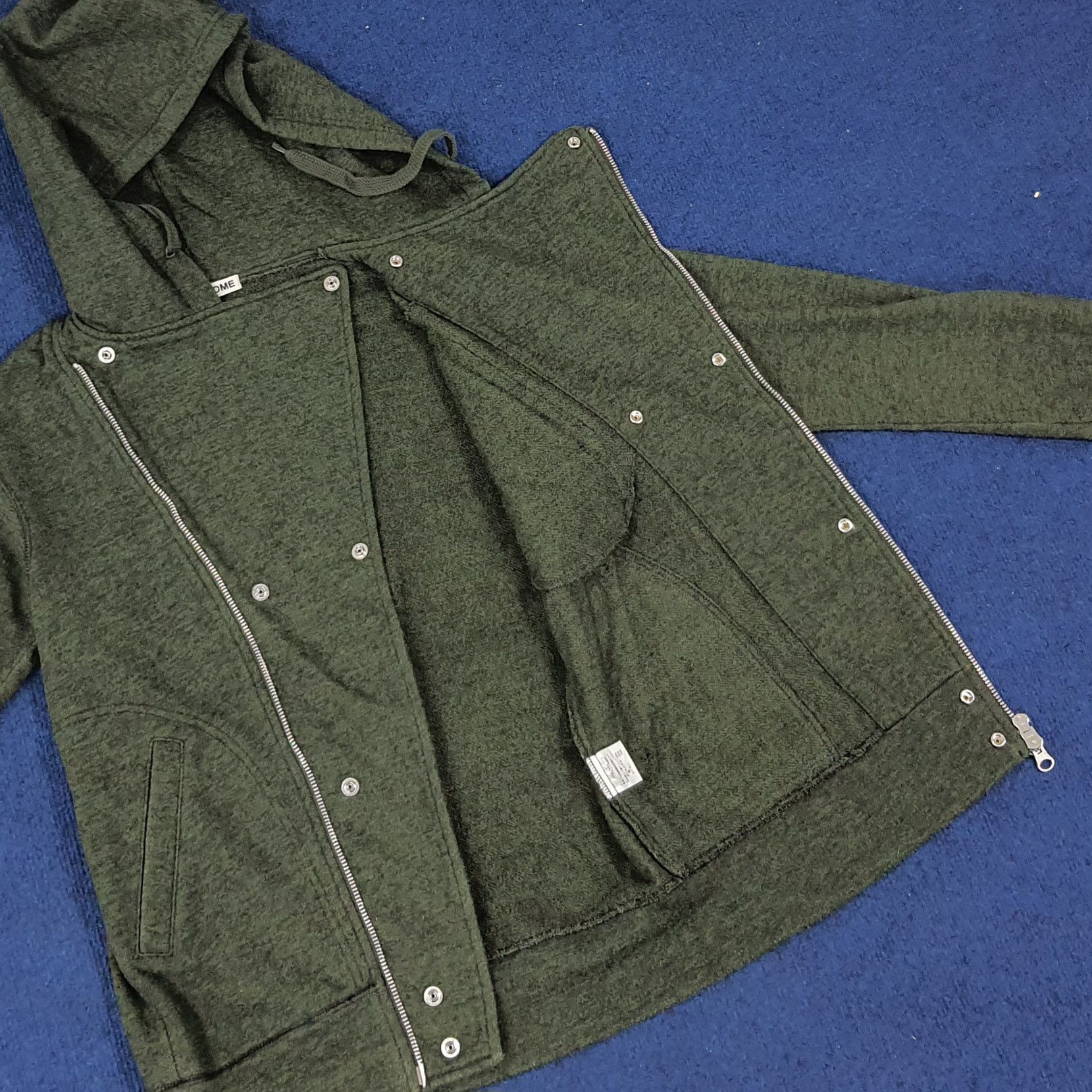 Final Home × Japanese Brand × Vintage Vintage Final Home by Issey Miyake Japan Brand Zipper Hoodie Size US XS / EU 42 / 0 - 6 Thumbnail