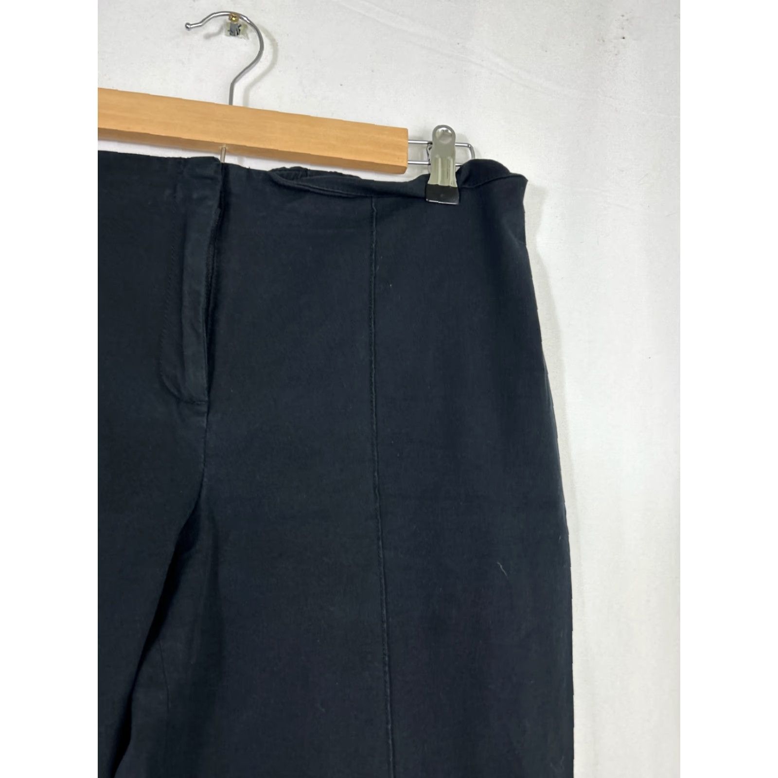 J. Jill J. Jill Pants Women Clothes Black Pleated 12 Regular Capris 34x26 Dress Pants Women Size 34" / US 12 / IT 48 - 6 Thumbnail
