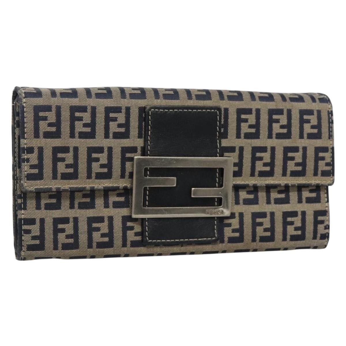 Fendi Fendi FF Continental Wallet Canvas Size ONE SIZE - 1 Thumbnail