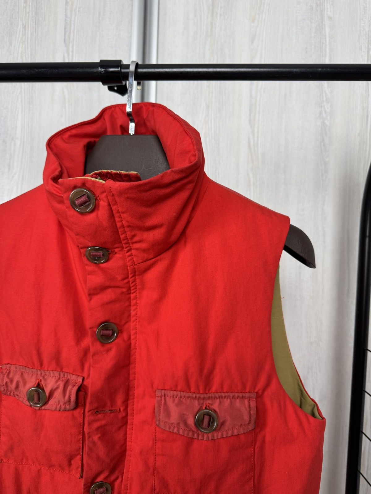 02DERIV. 02deriv. Red multipocket down vest size 1/S Size US S / EU 44-46 / 1 - 3 Thumbnail