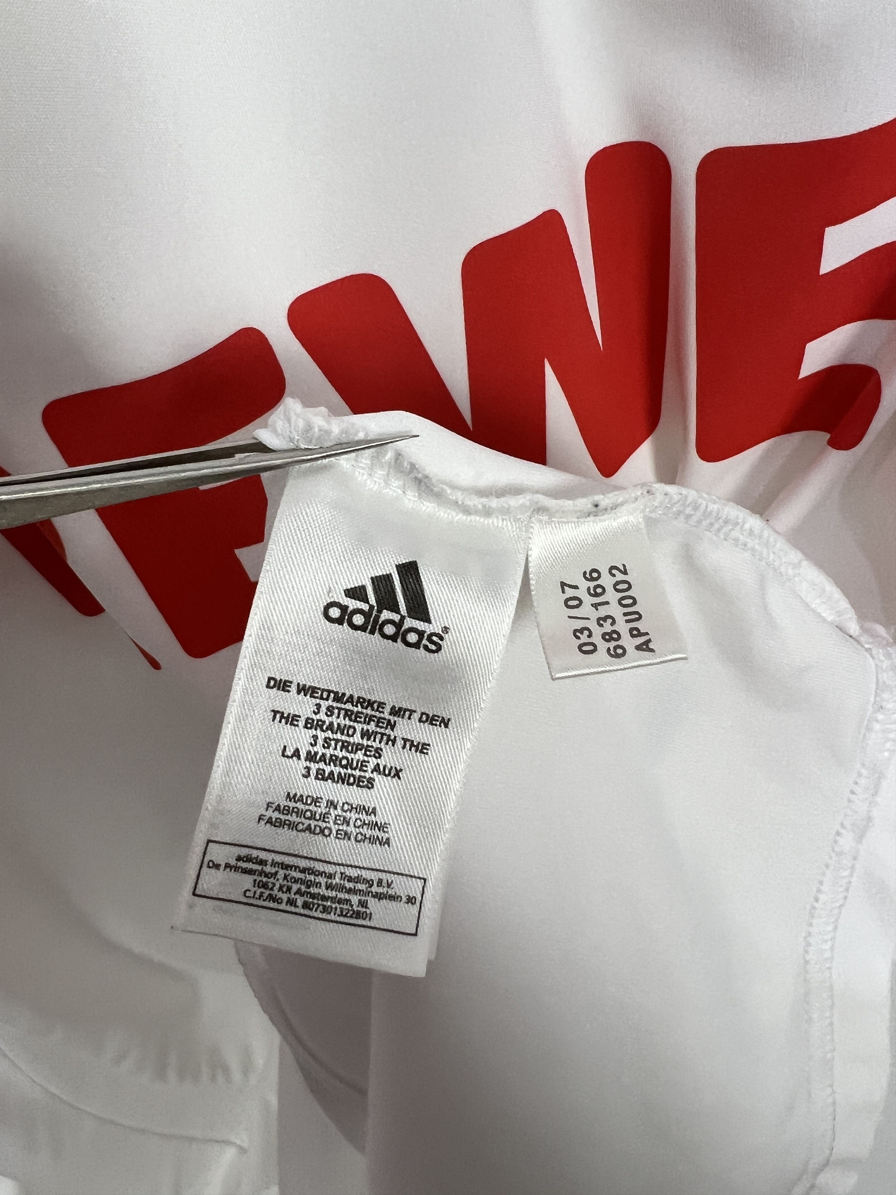 Adidas 1. FC Koln Away football shirt 2007 Soccer Adidas Jersey Size US XL / EU 56 / 4 - 8 Thumbnail