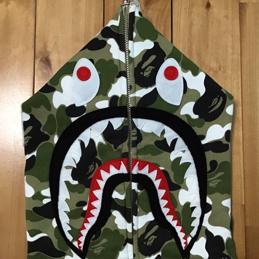 Bape × Japanese Brand 2024 🔥ZOZO Color Camo🔥 BAPE Separate shark full zip hoodie Size US M / EU 48-50 / 2 - 4 Thumbnail