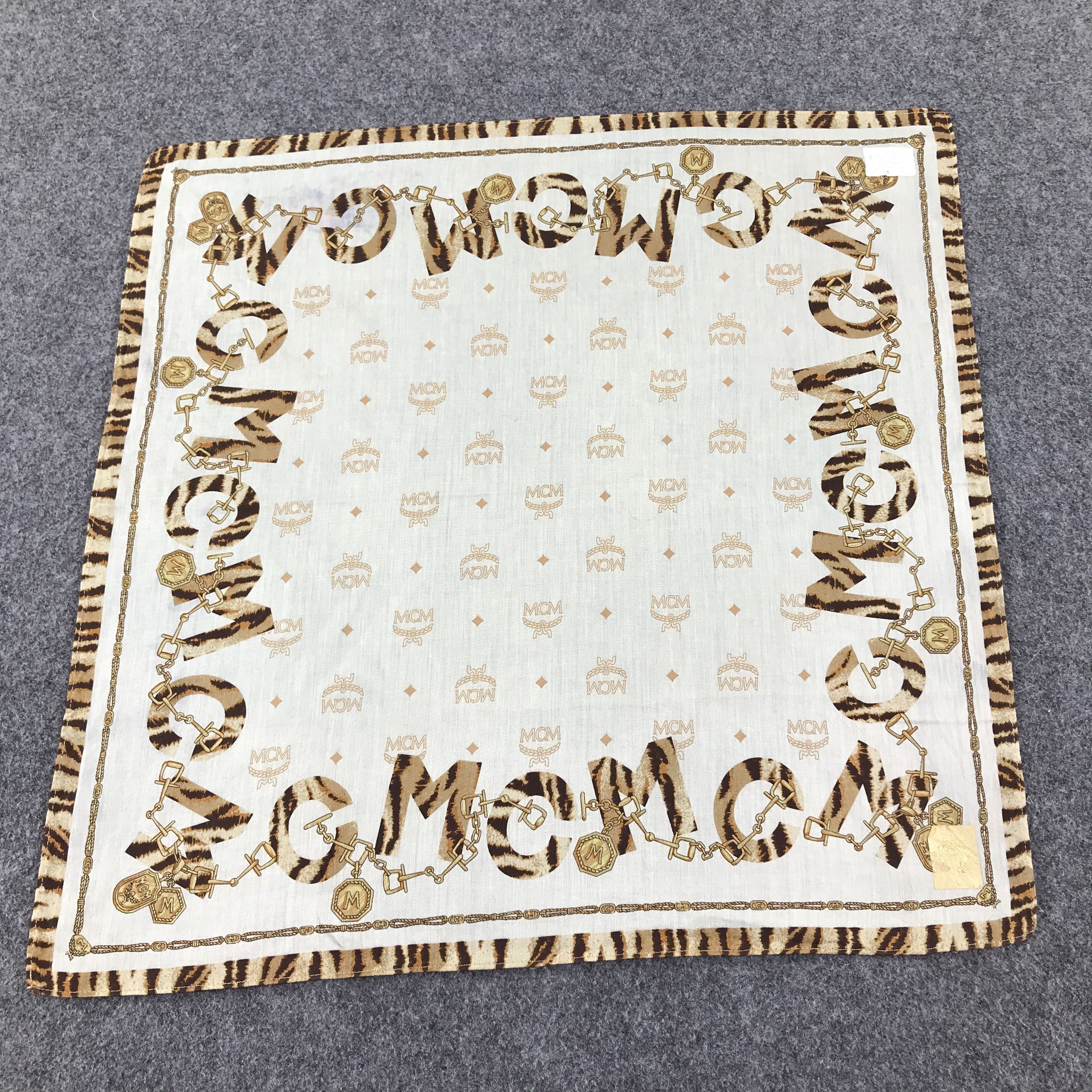 MCM MCM Handkerchief Neckerchief Bandana H420 Size ONE SIZE - 1 Thumbnail