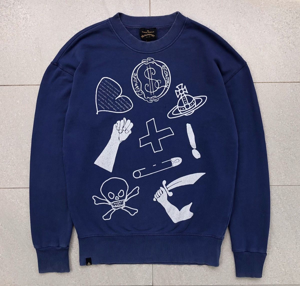 Vivienne Westwood Vivienne Westwood Anglomania Big Logo Sweatshirt Size US M / EU 48-50 / 2 - 12 Thumbnail