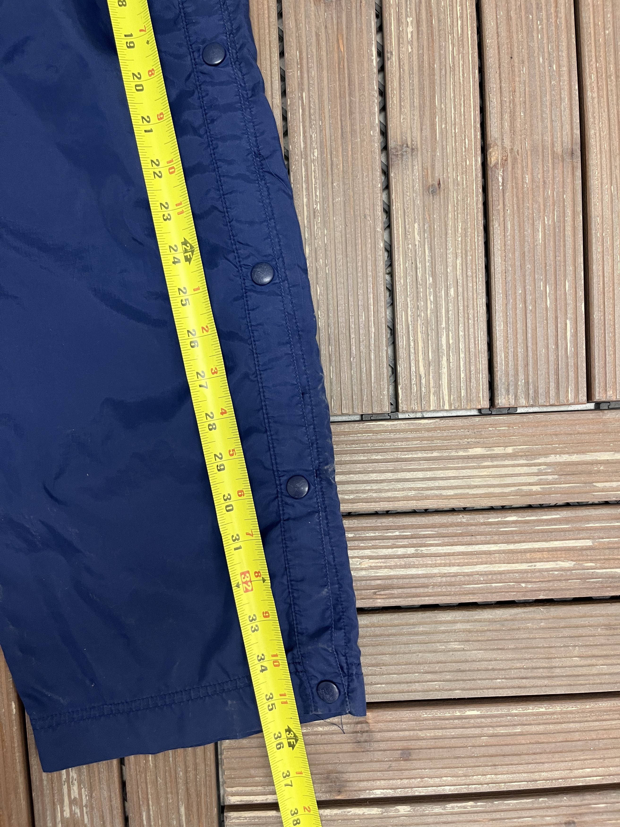 Nike × Vintage Nike Embroidered Graphic Vintage Tear Away Track Pants Size US 34 / EU 50 - 8 Thumbnail