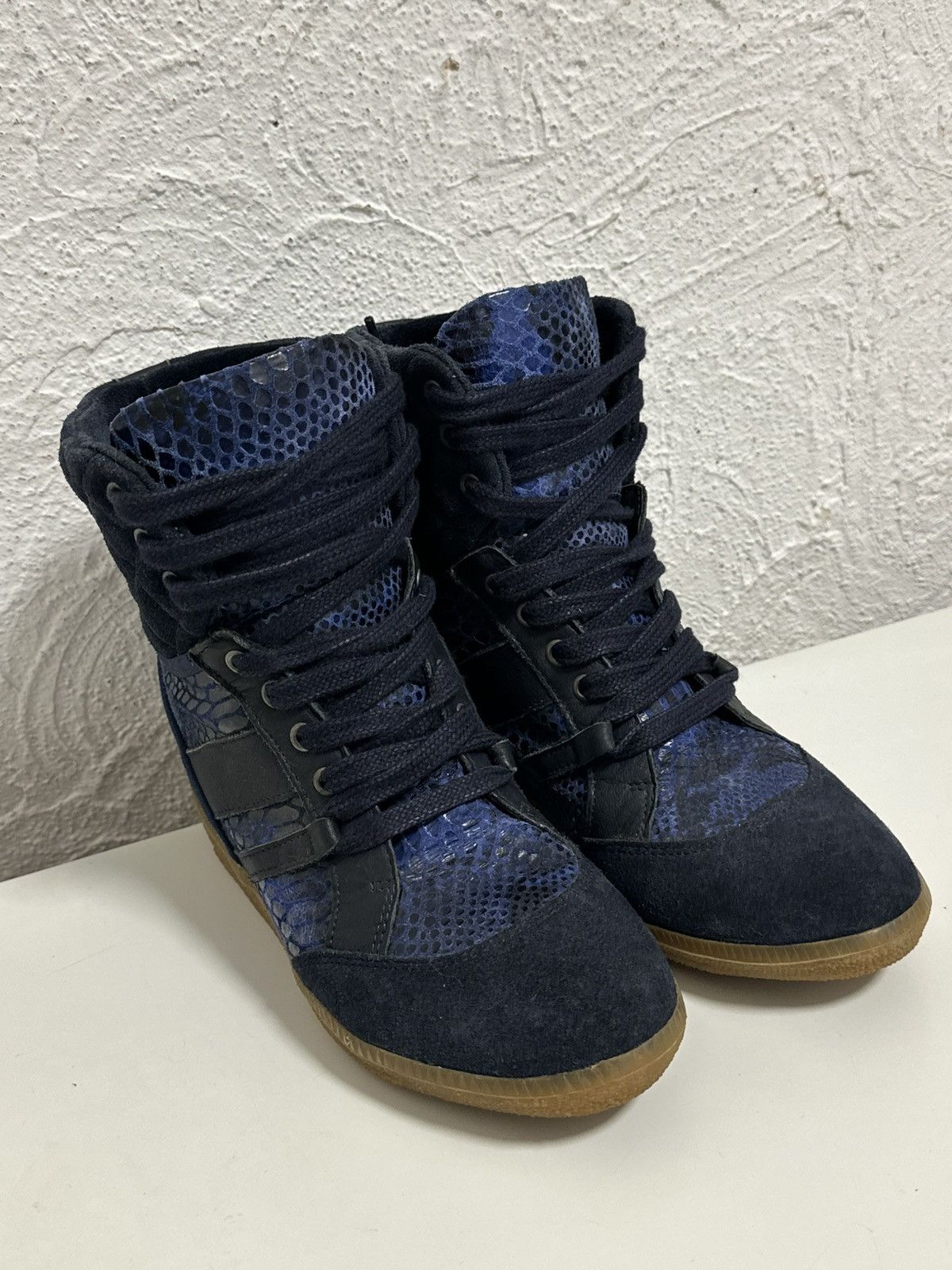 Hysteric Glamour Women’s Sneakers Size 38 Blue Bekket Style March23 Y2K Size US 8 / IT 38 - 8 Thumbnail