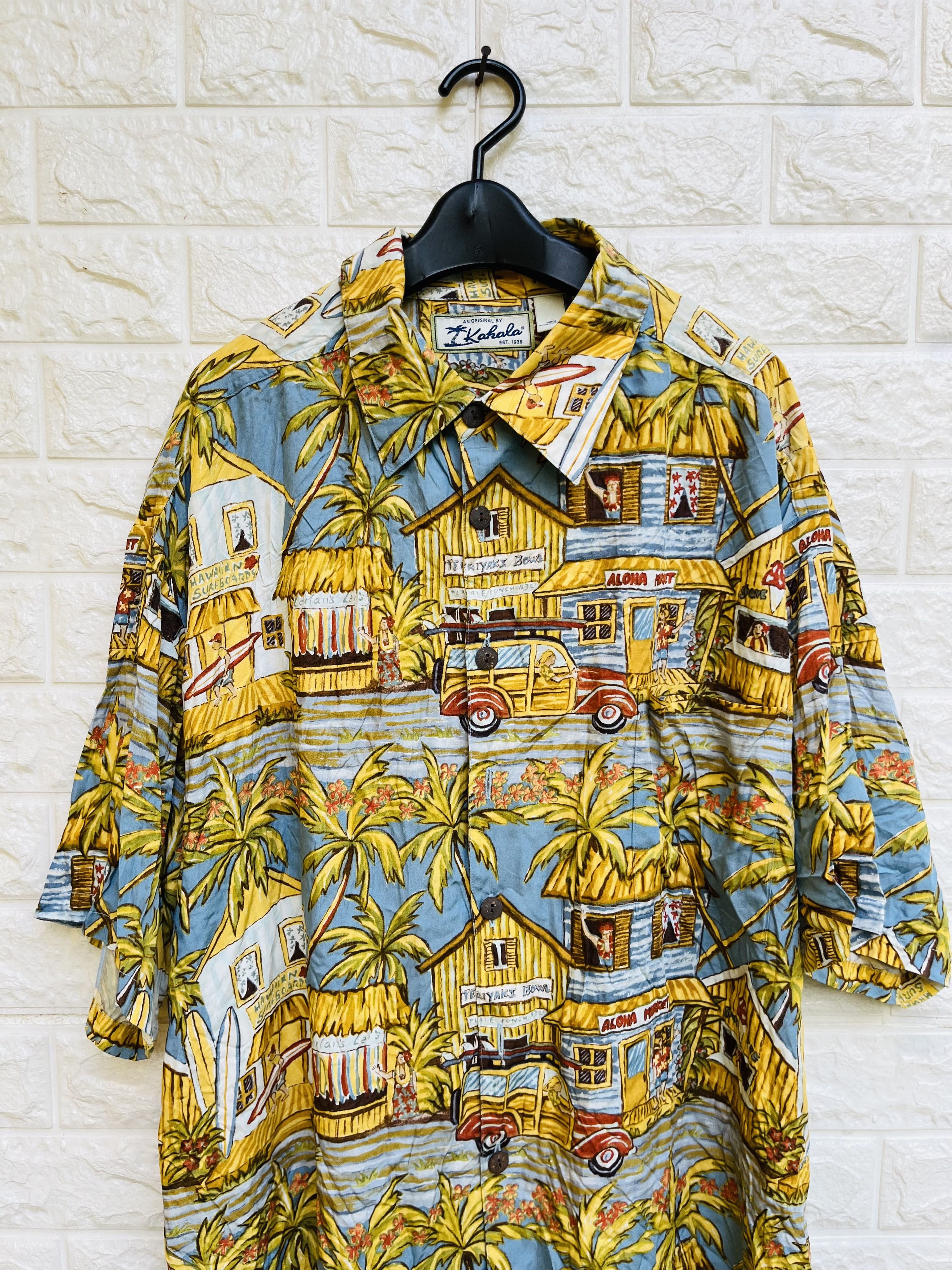 Vintage Kahana Hawaiian Hip Hop Fashion Style