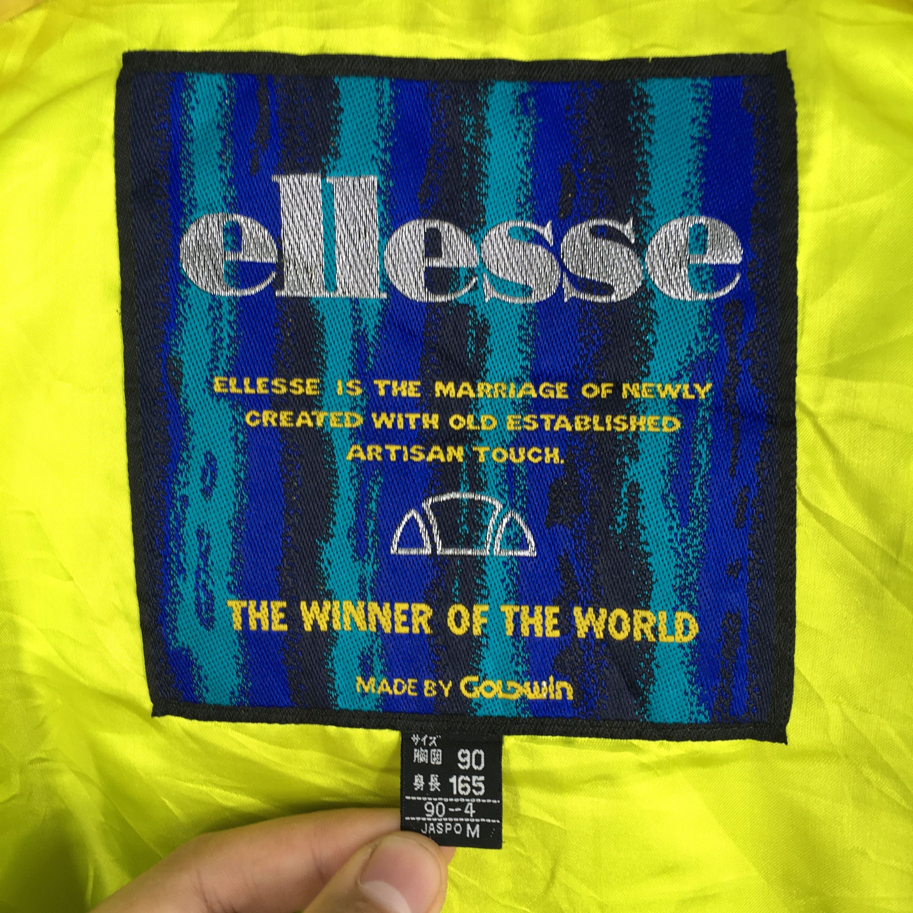 Ellesse Vintage 90s Ellesse Ski Wear Hoodie Jacket Medium Size US M / EU 48-50 / 2 - 6 Thumbnail