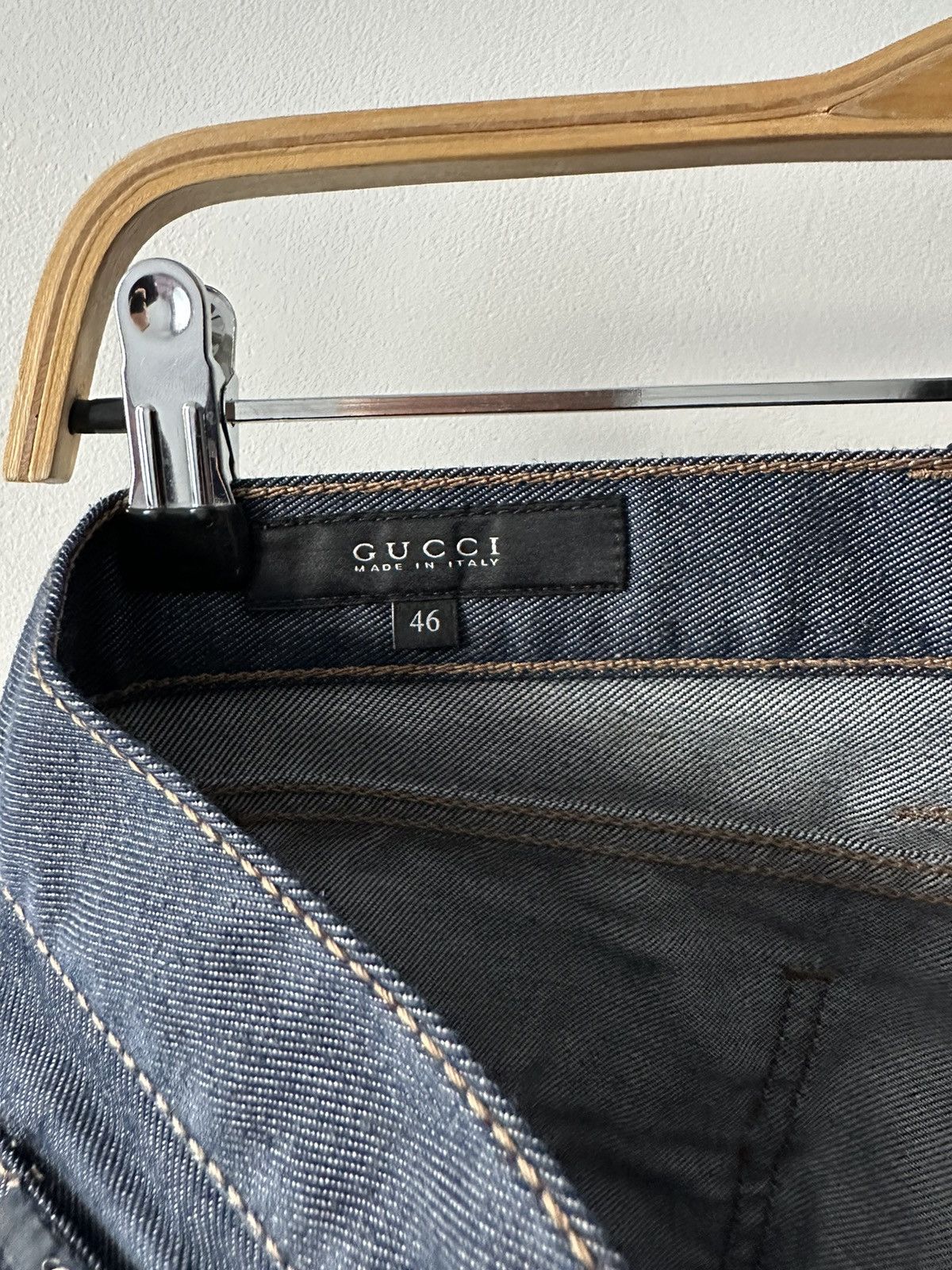 Gucci Gucci indigo jeans blue pants trousers Size 32" / US 10 / IT 46 - 11 Thumbnail