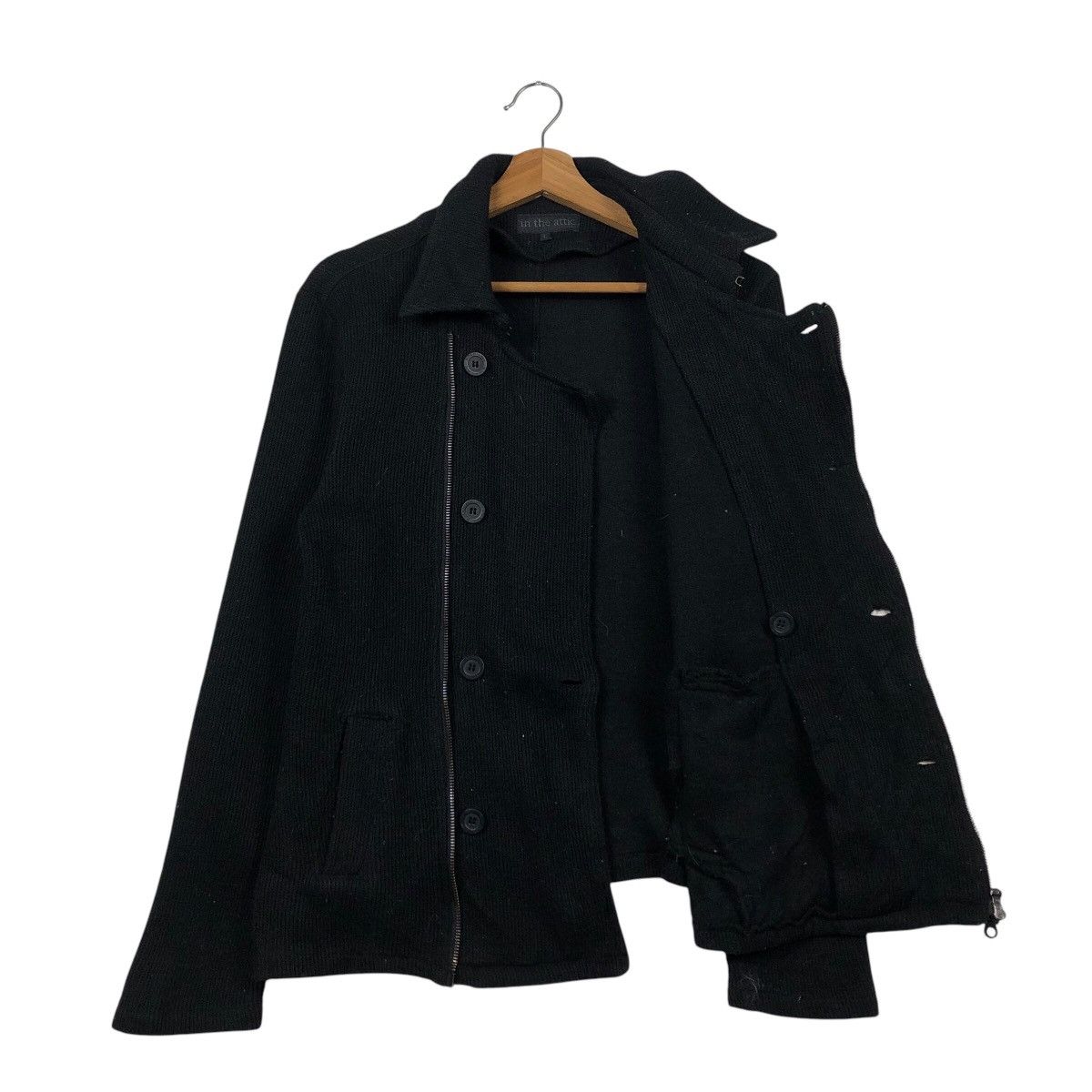 Hysteric Glamour Rich Black Vintage Biker Jacket Bondage Design In The Attic Size US L / EU 52-54 / 3 - 12 Thumbnail