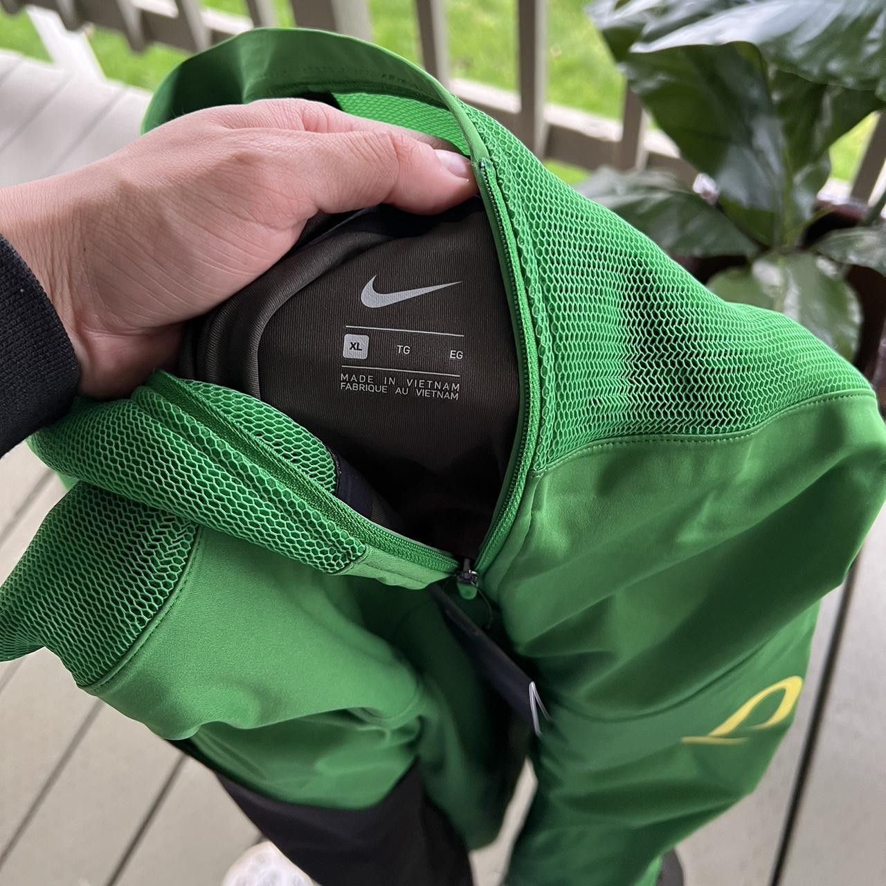 Nike Oregon Ducks Nike Fuse Pregame Quarter-Zip Pullover Jacket Size US XL / EU 56 / 4 - 5 Thumbnail