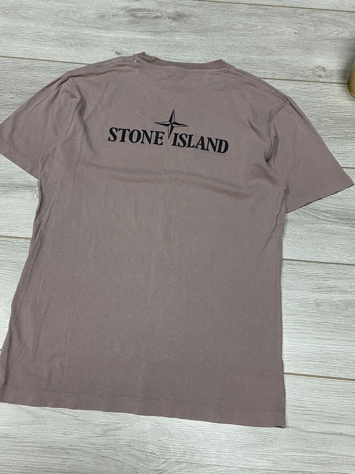 Stone Island Stone Island big logo reflective vintage distressed shirt Size US S / EU 44-46 / 1 - 10 Thumbnail