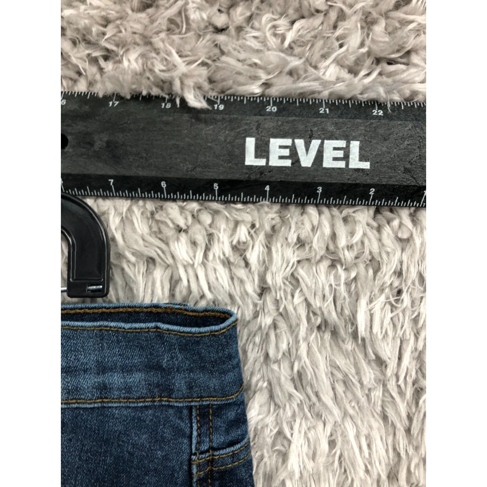 Vintage Falls Creek Jeans Straight Mens 42x30 Dark Blue Wash Denim 5-Pocket Regular Mid Rise Cotton Blend Clothing Size US 42 / EU 58 - 2 Thumbnail