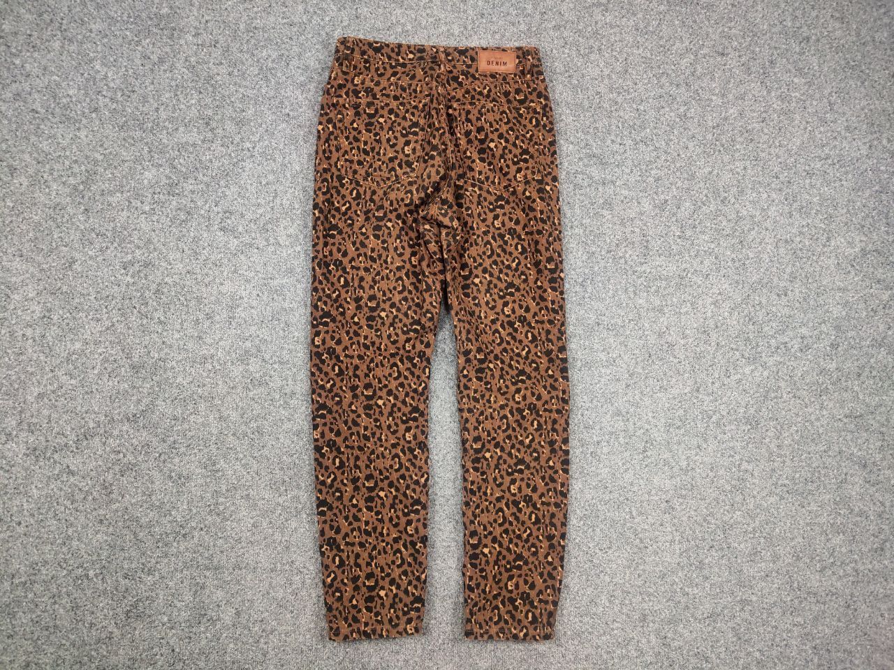 Sezane Sezane France Design Art Leopard brown Denim Ankle Jeans Size 27" / US 4 / IT 40 - 8 Thumbnail