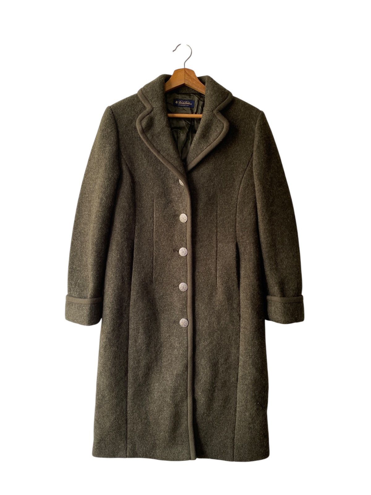 Brooks Brothers Brooks Brother Wool Long Jacket Size M / US 6-8 / IT 42-44 - 1 Thumbnail