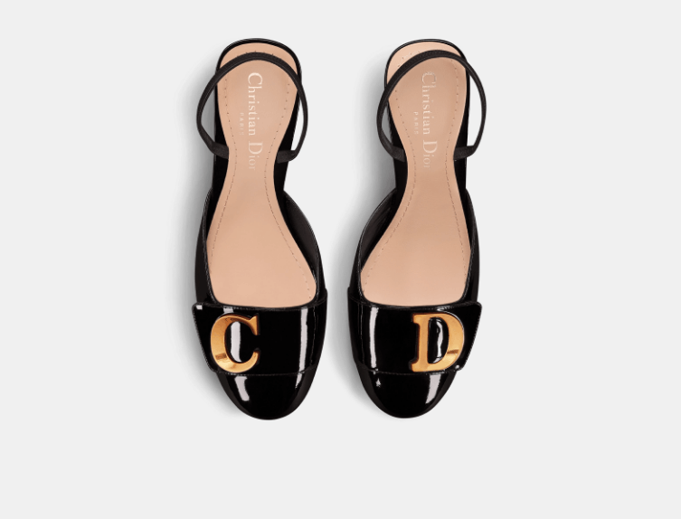 Dior o1w1db10825 KCV073 C'est Dior Pumps in Black Size US 12 / IT 42 - 4 Thumbnail