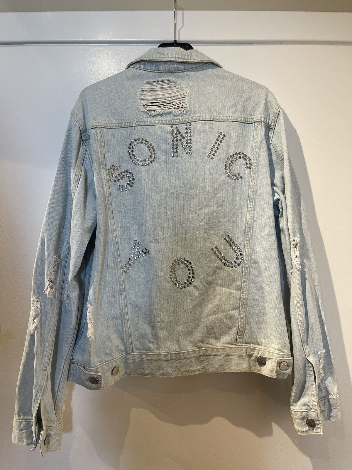 Misbhv SONIC YOU Denim Jacket Size S / US 4 / IT 40 - 1 Thumbnail