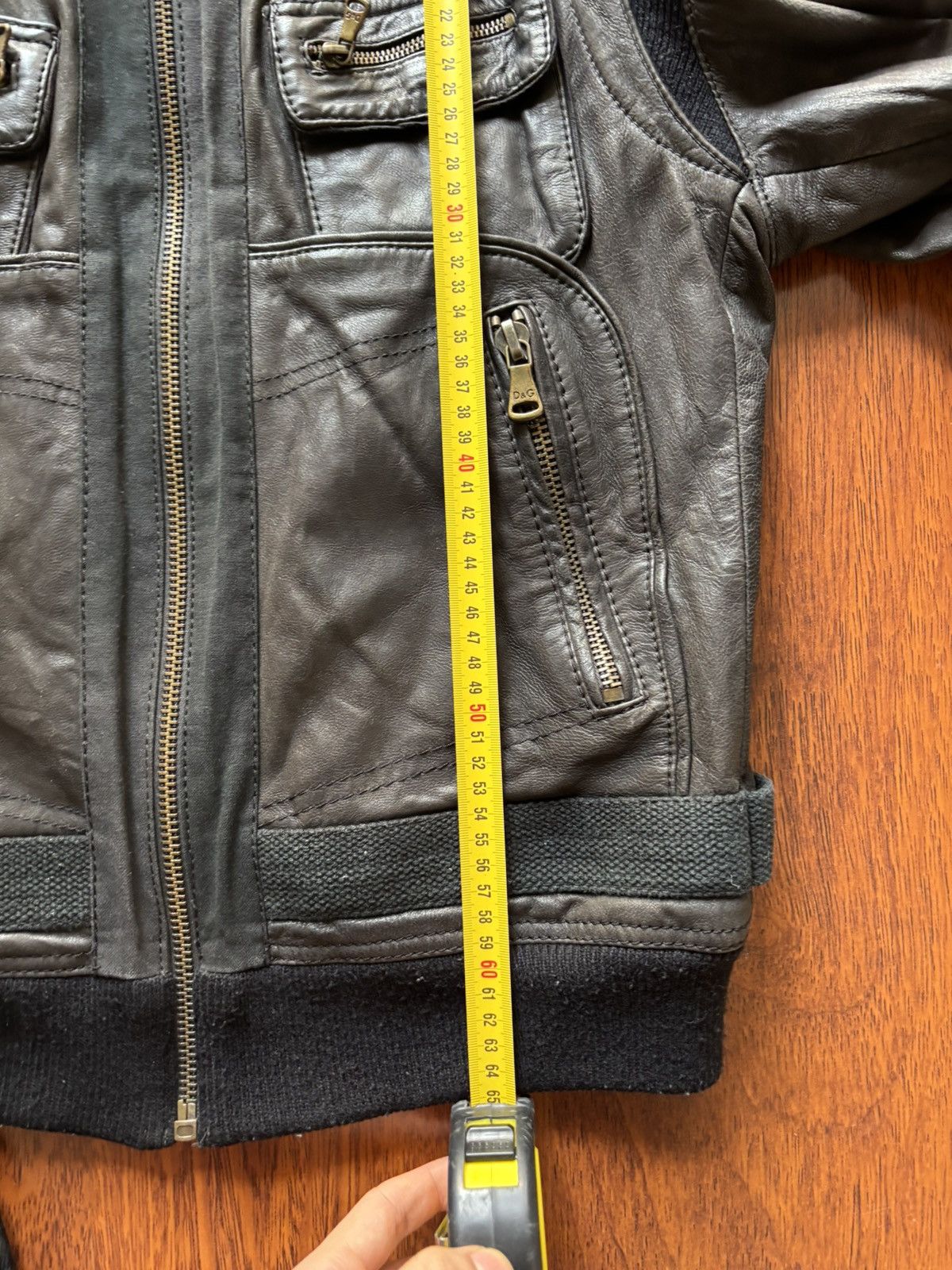 Dolce & Gabbana Dolce Gabbana 2000’s leather cargo jacket Size US M / EU 48-50 / 2 - 10 Thumbnail
