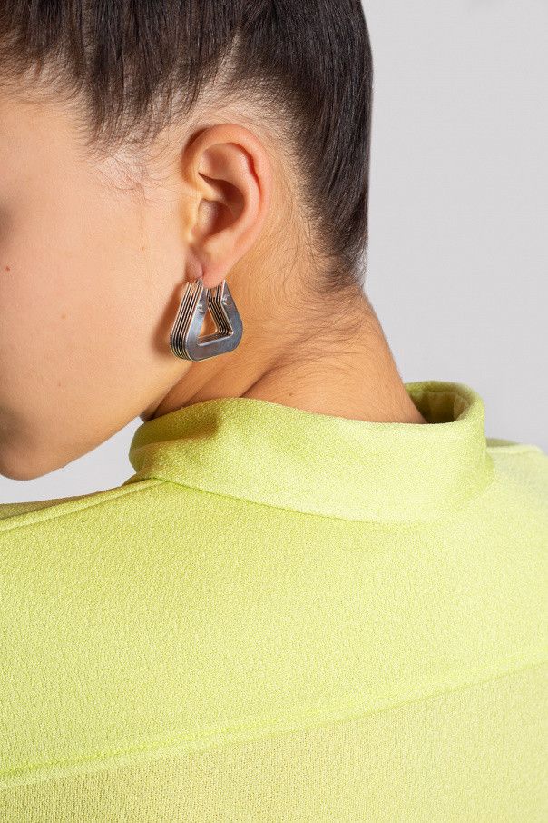 Bottega Veneta o1n1vont1124 Size: OS / Earrings in Silver Size ONE SIZE - 2 Thumbnail