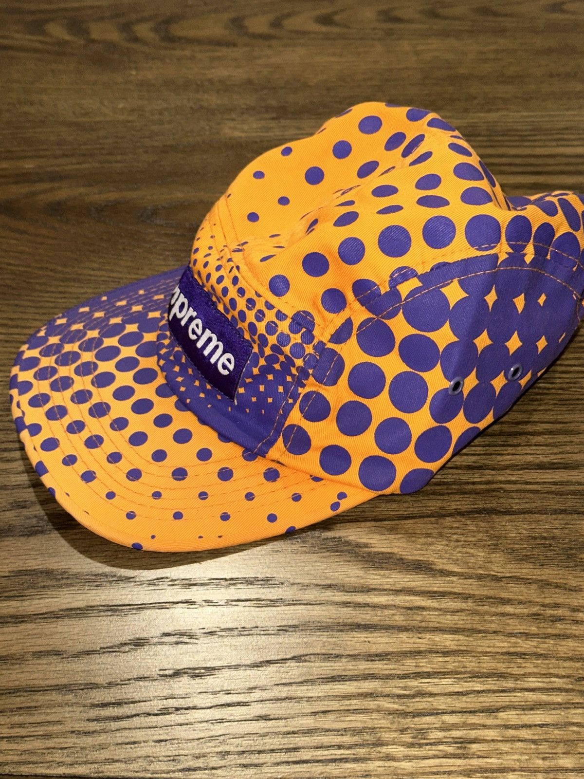 Supreme 2007 Polka Dot Gradient Camp Cap Size ONE SIZE - 6 Thumbnail