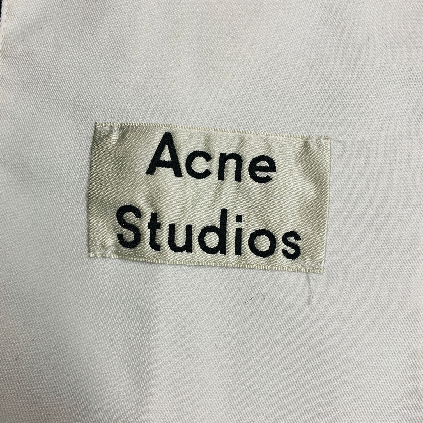 Acne Studios ACNE STUDIOS Size 44 Black Polyester Cotton Patches Jacket Size US S / EU 44-46 / 1 - 6 Thumbnail